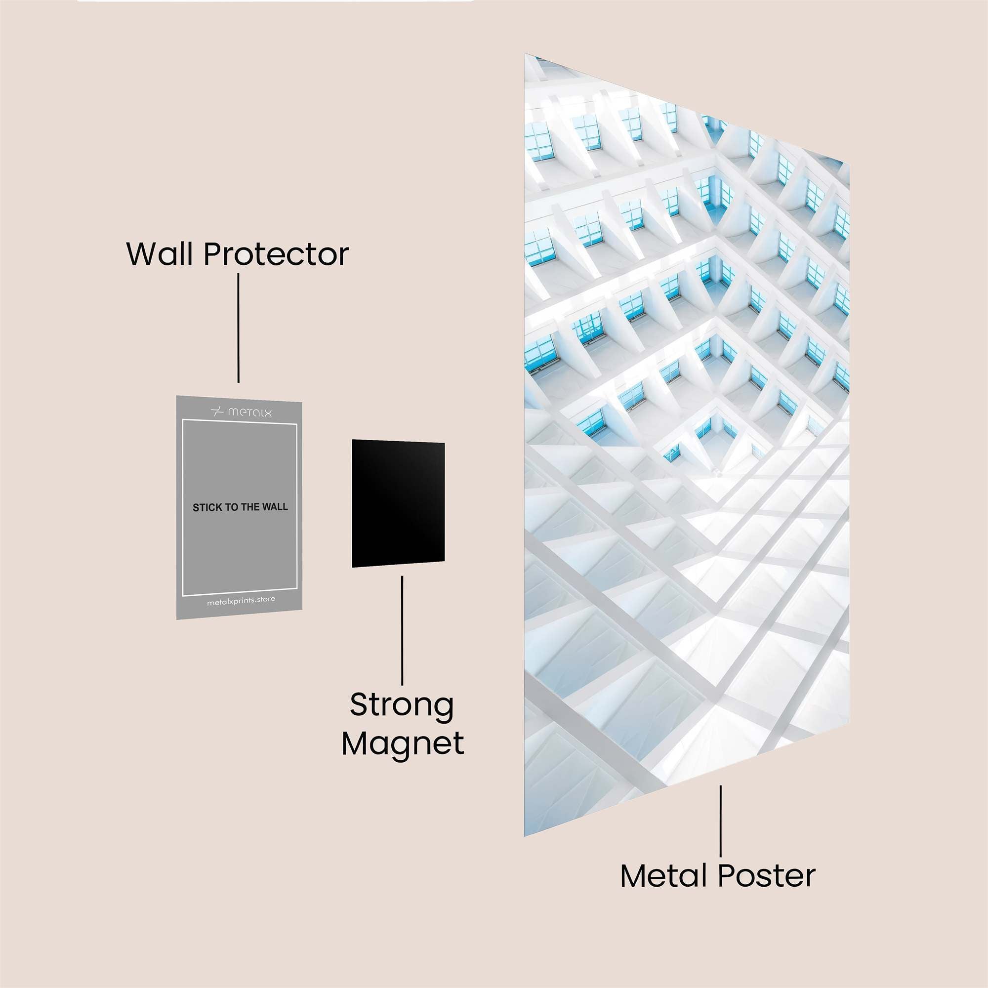 Ceiling Serenity Safe Wall Magnetic / M