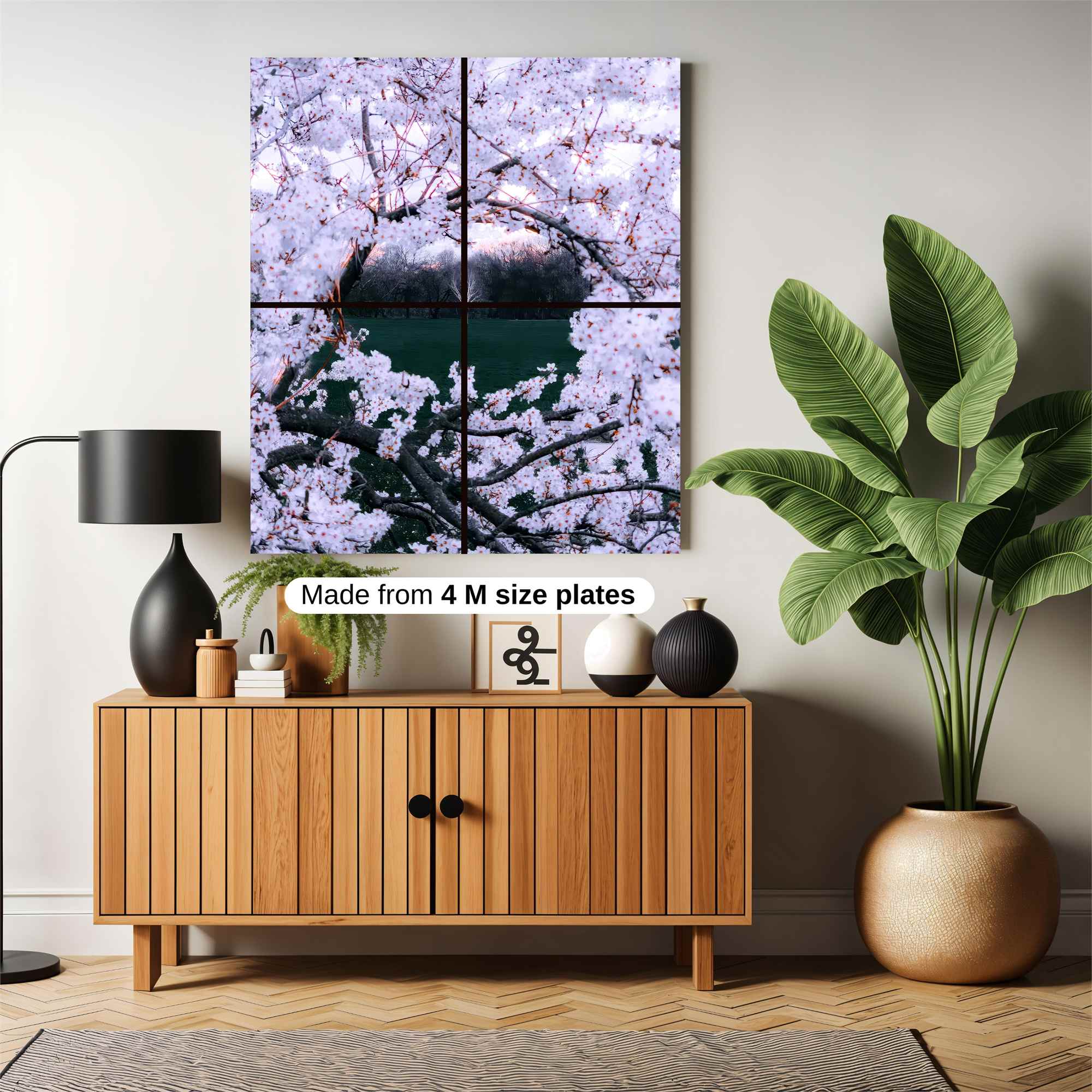 Cherry Serenity Safe Wall Magnetic / M