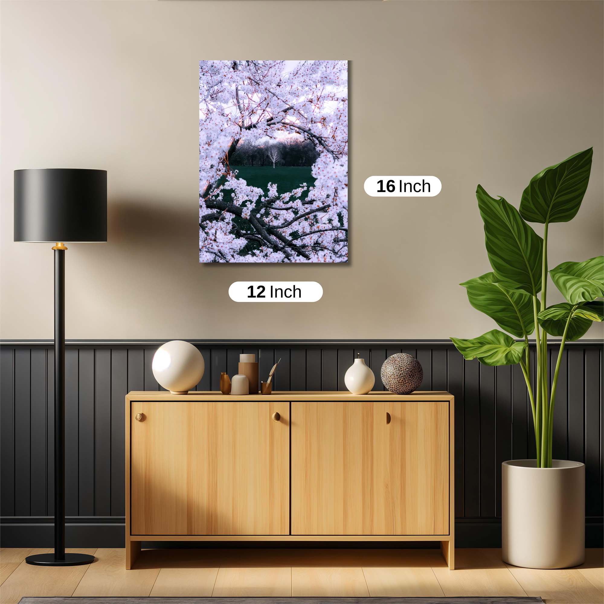 Cherry Serenity Safe Wall Magnetic / M