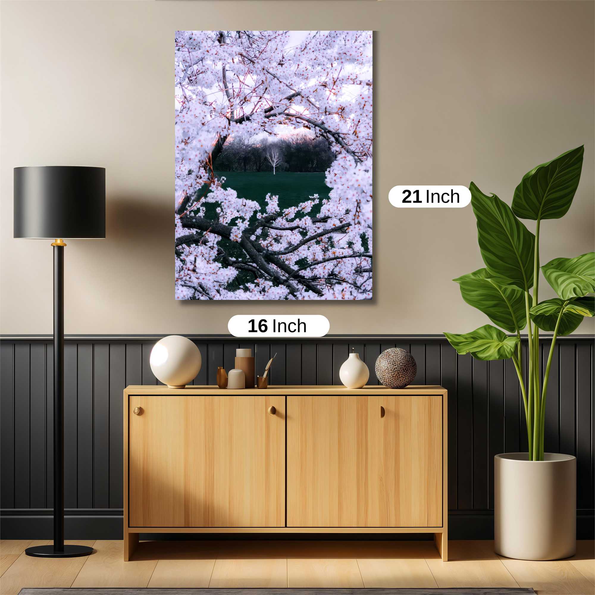 Cherry Serenity Safe Wall Magnetic / M