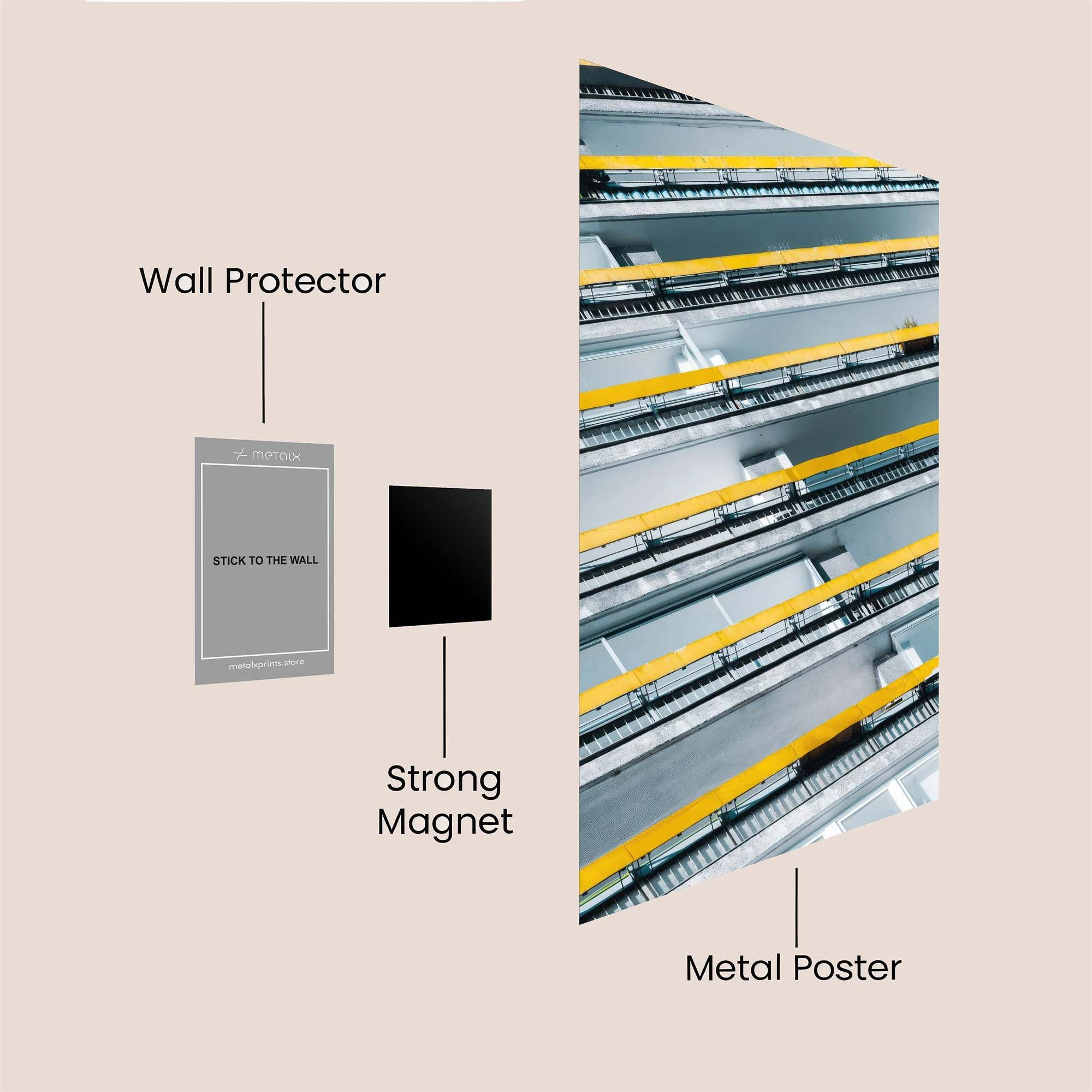 Building Serenity Safe Wall Magnetic / M