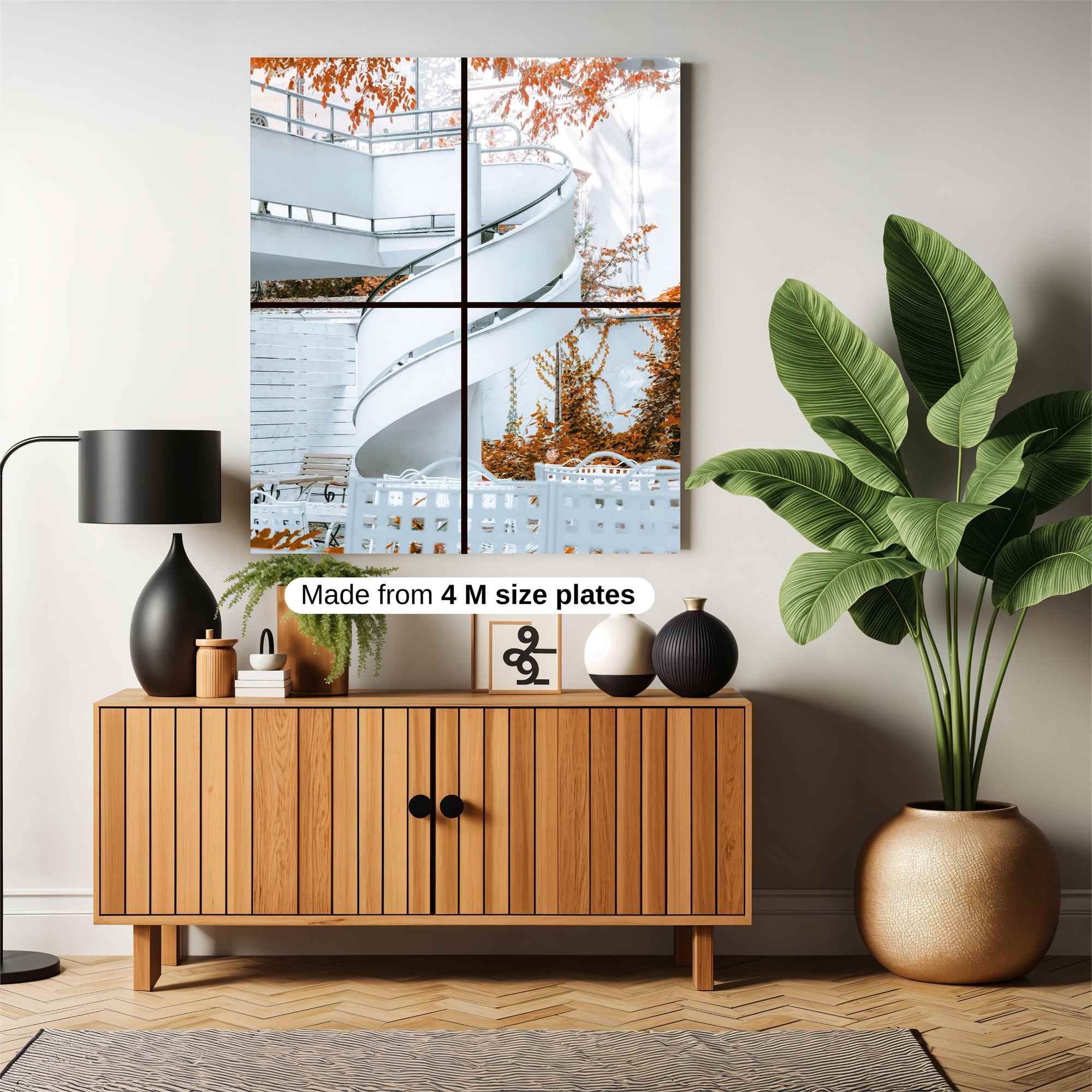 Spiral Serenity Safe Wall Magnetic / M
