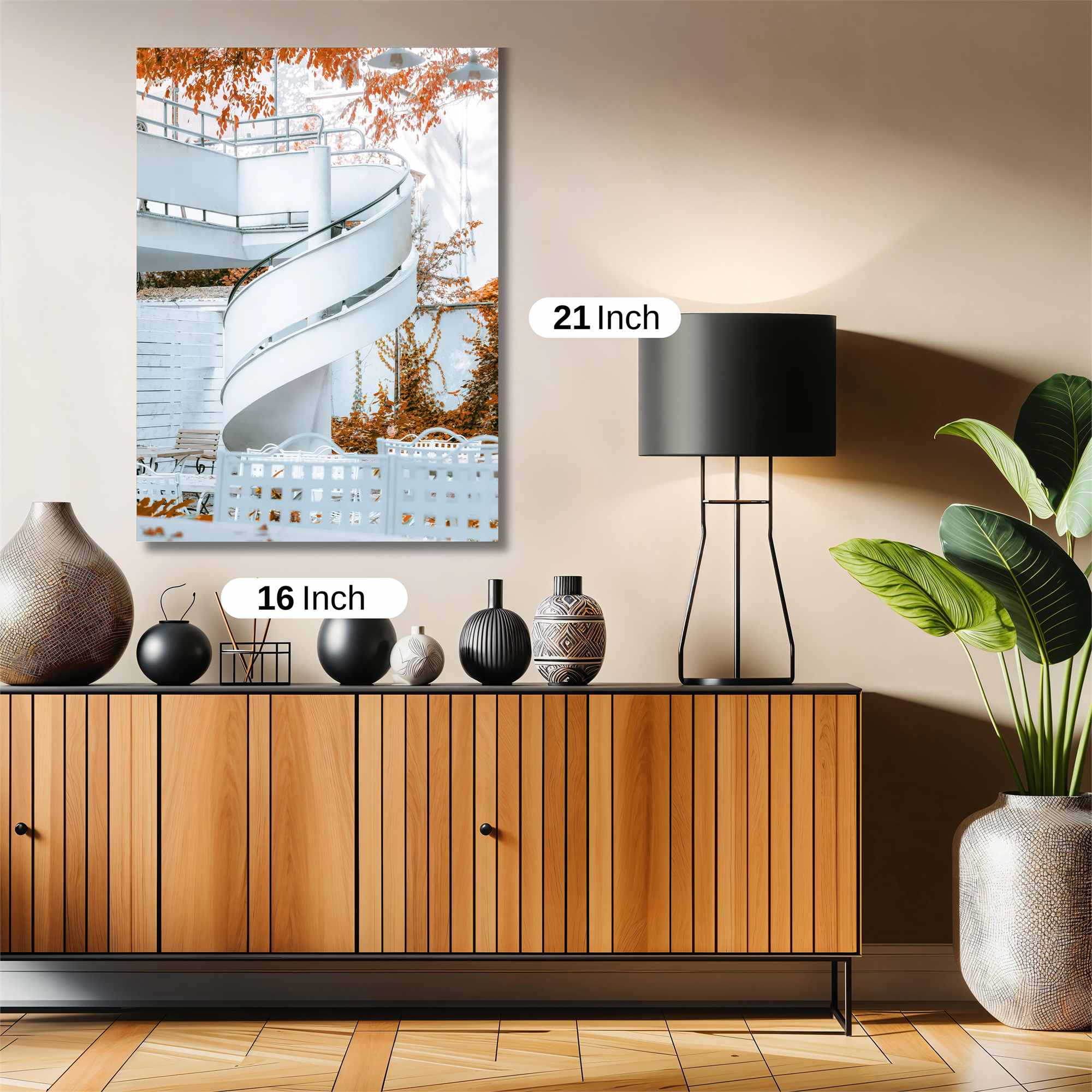 Spiral Serenity Safe Wall Magnetic / M
