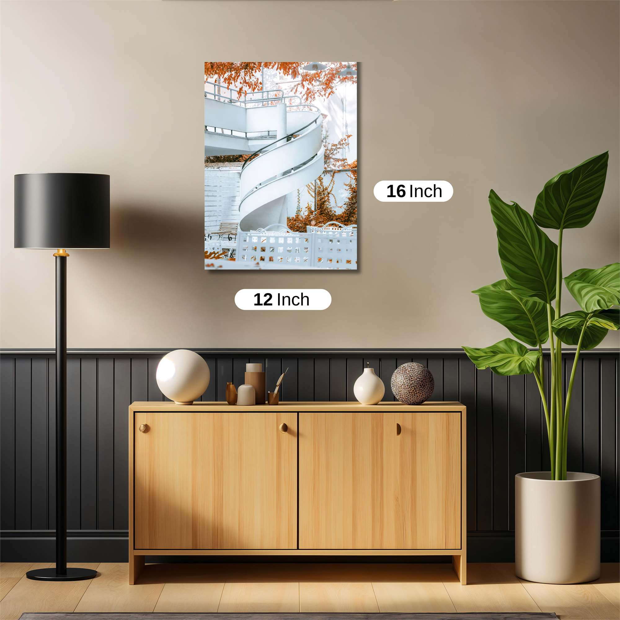 Spiral Serenity Safe Wall Magnetic / M