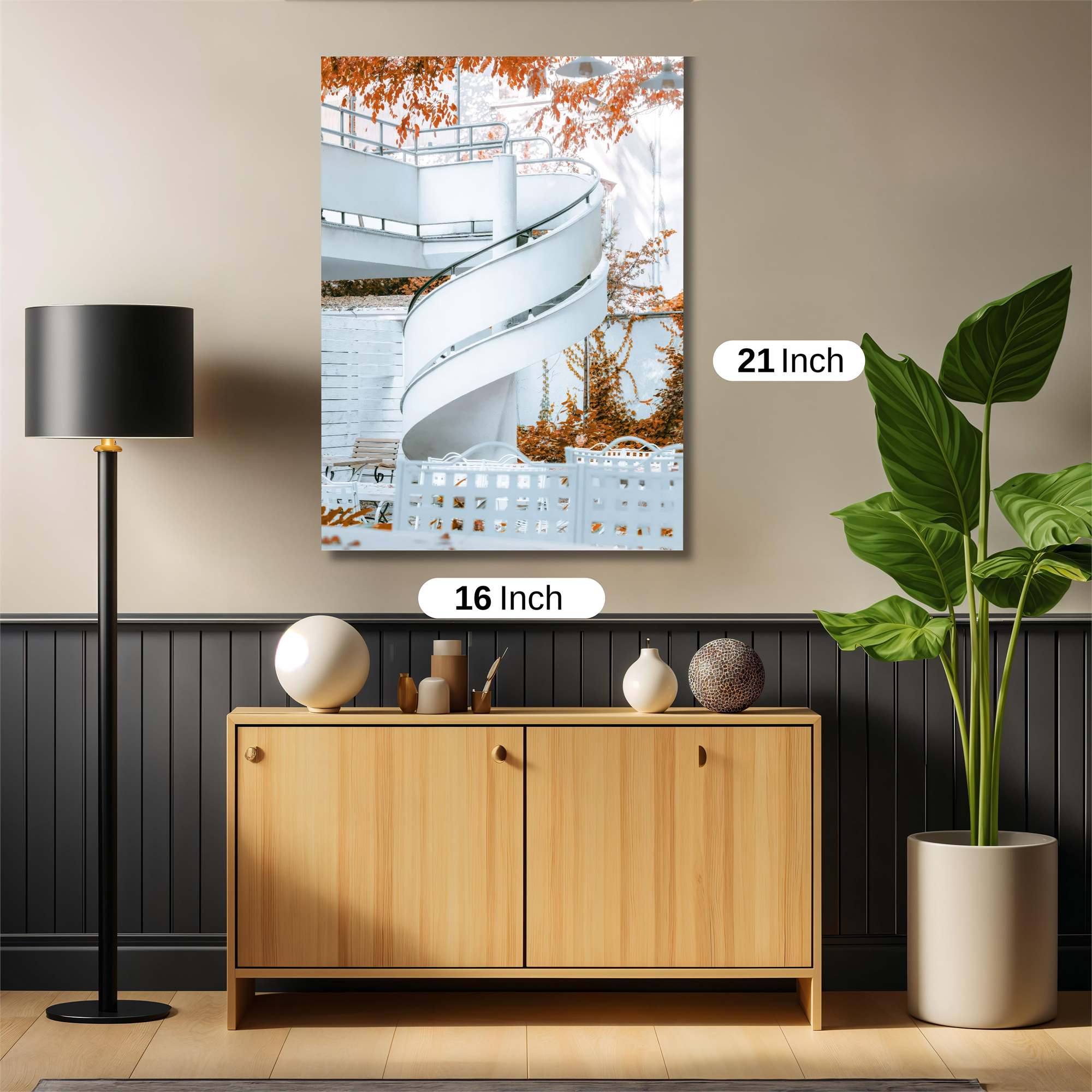 Spiral Serenity Safe Wall Magnetic / M
