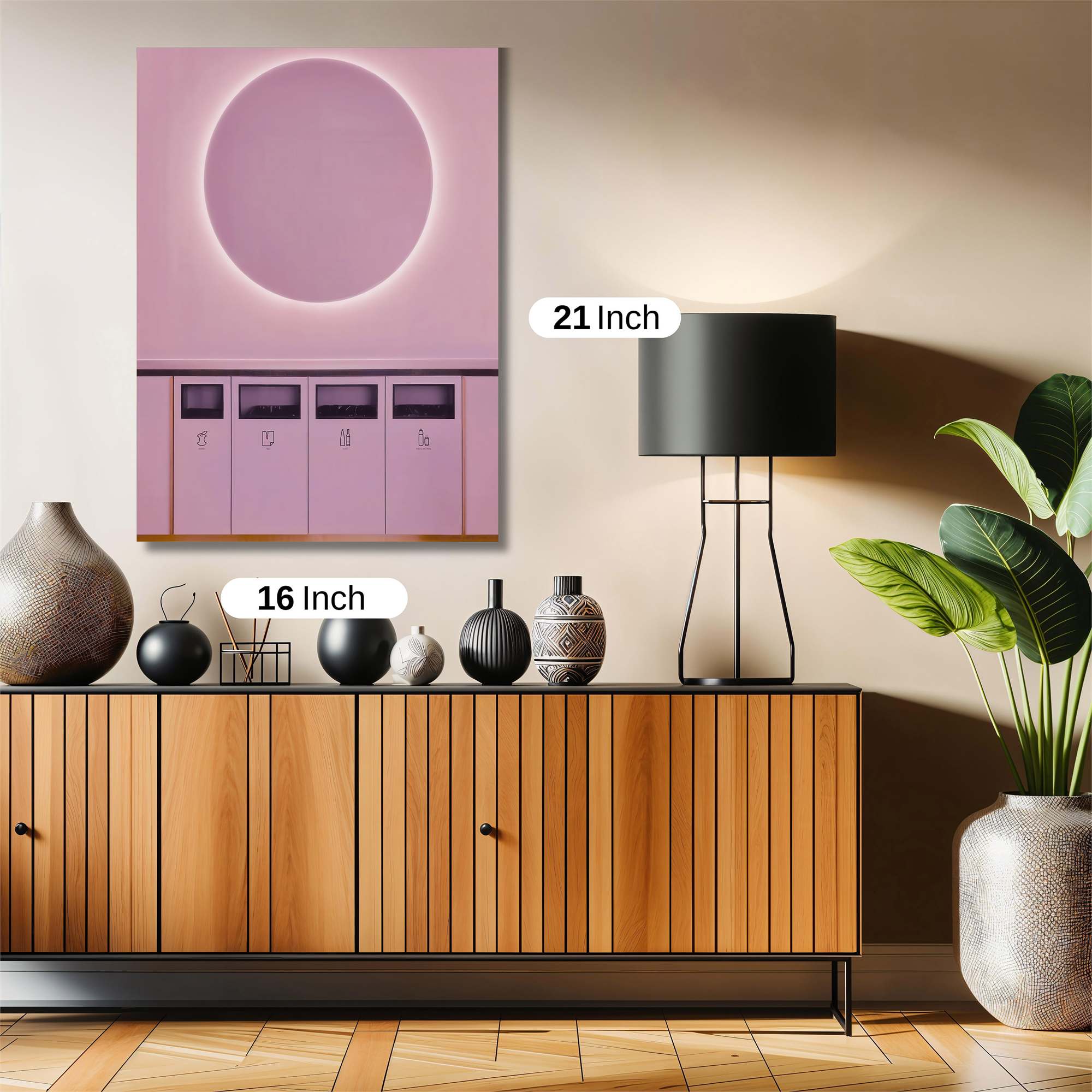 Moonlit Tranquility Safe Wall Magnetic / M