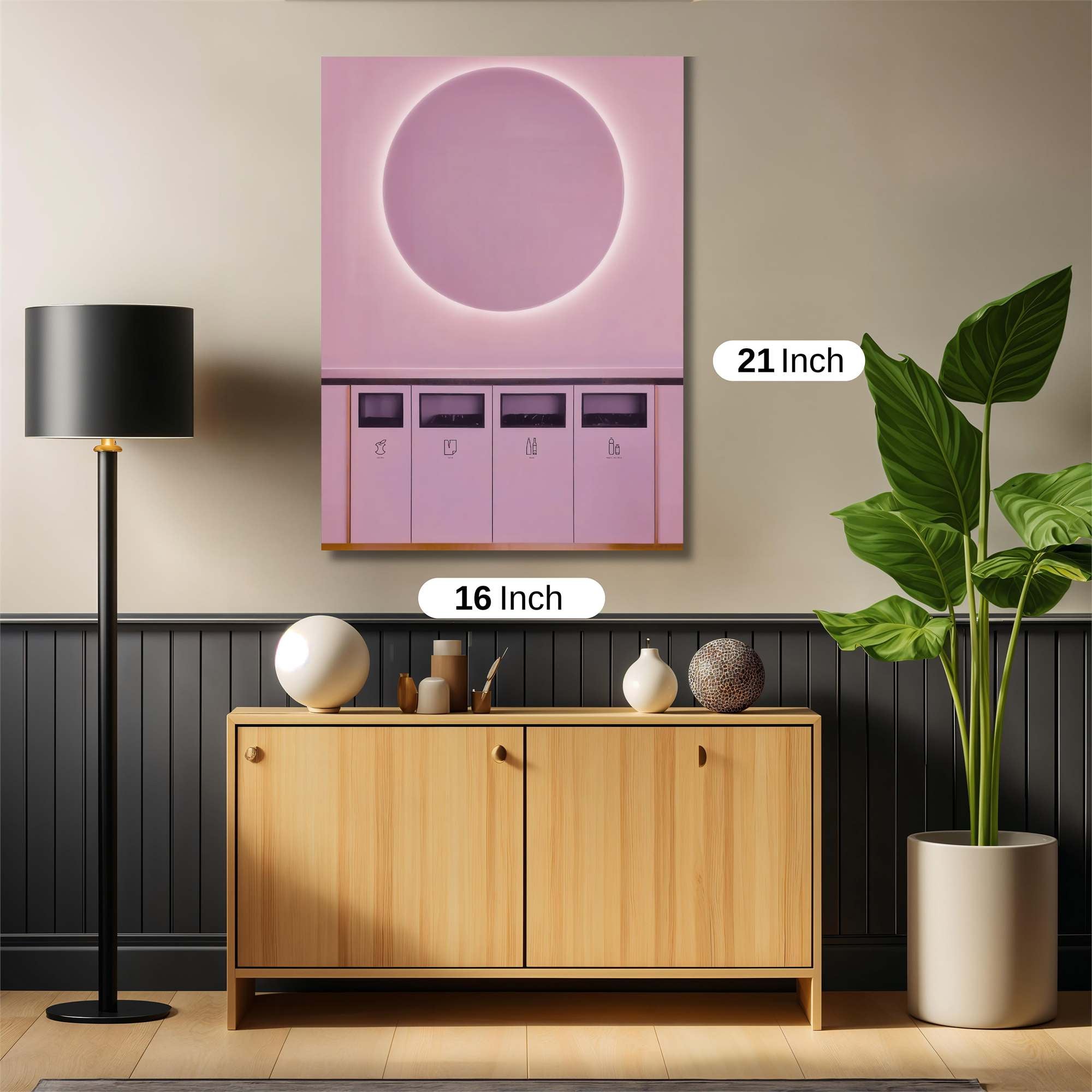 Moonlit Tranquility Safe Wall Magnetic / M