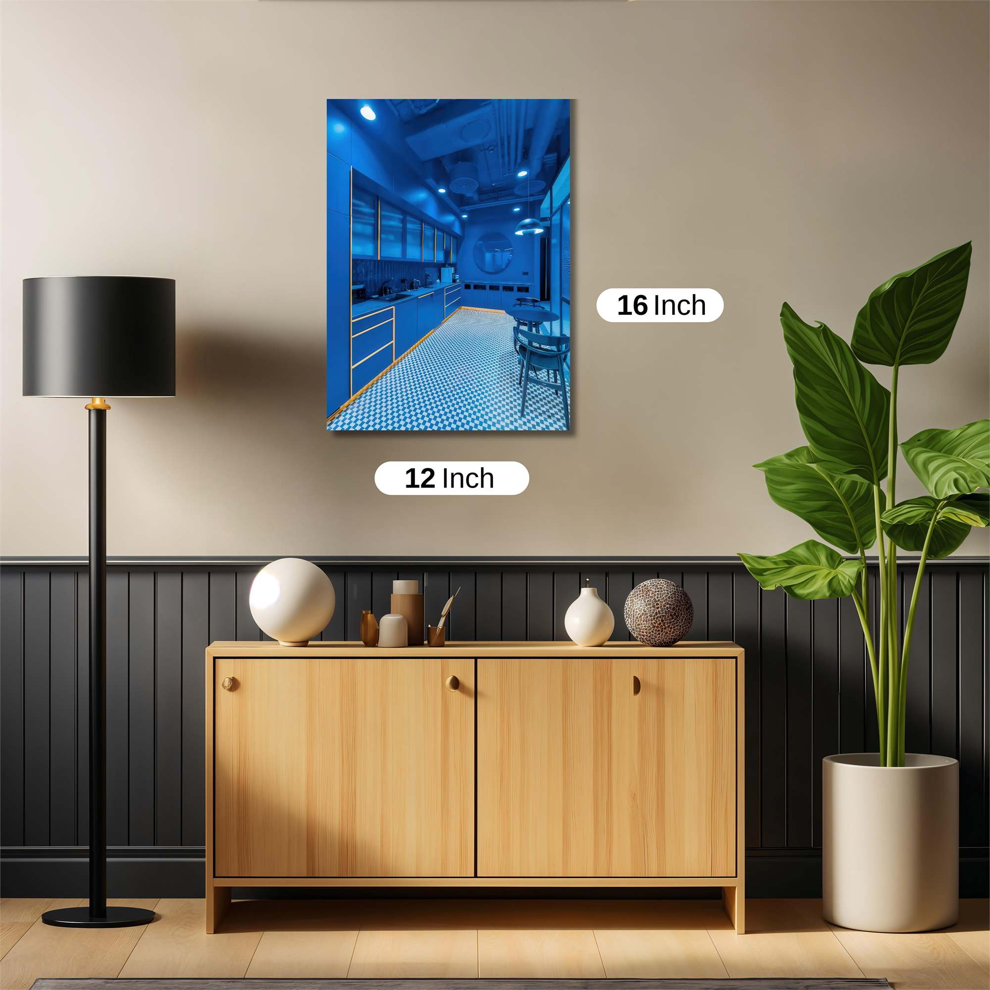 Blue Haven Safe Wall Magnetic / M