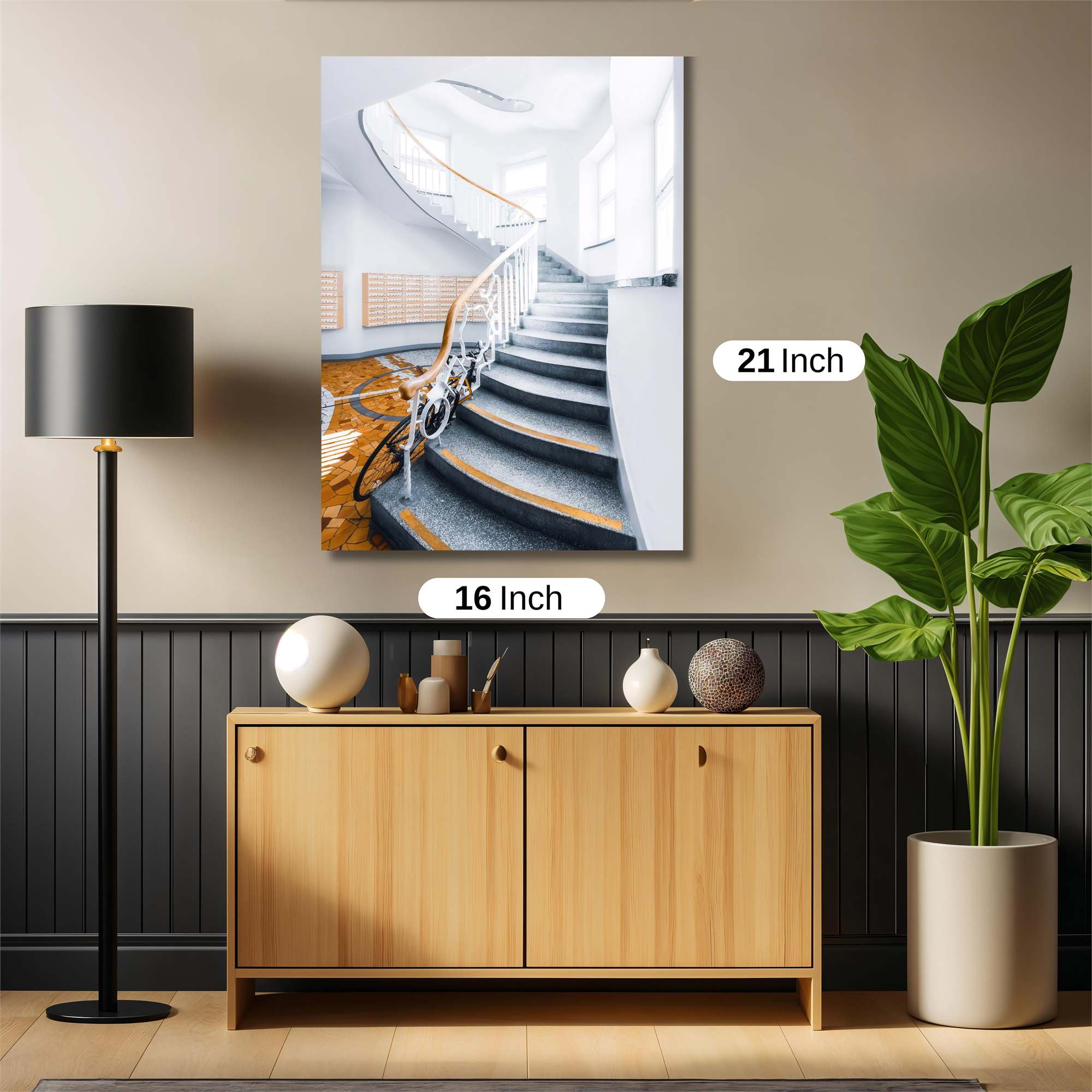 Stairway Serenity Safe Wall Magnetic / M