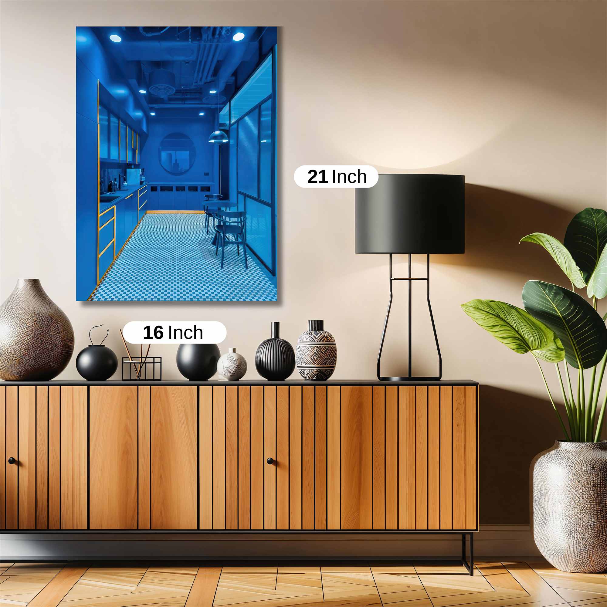 Blue Haven Safe Wall Magnetic / M
