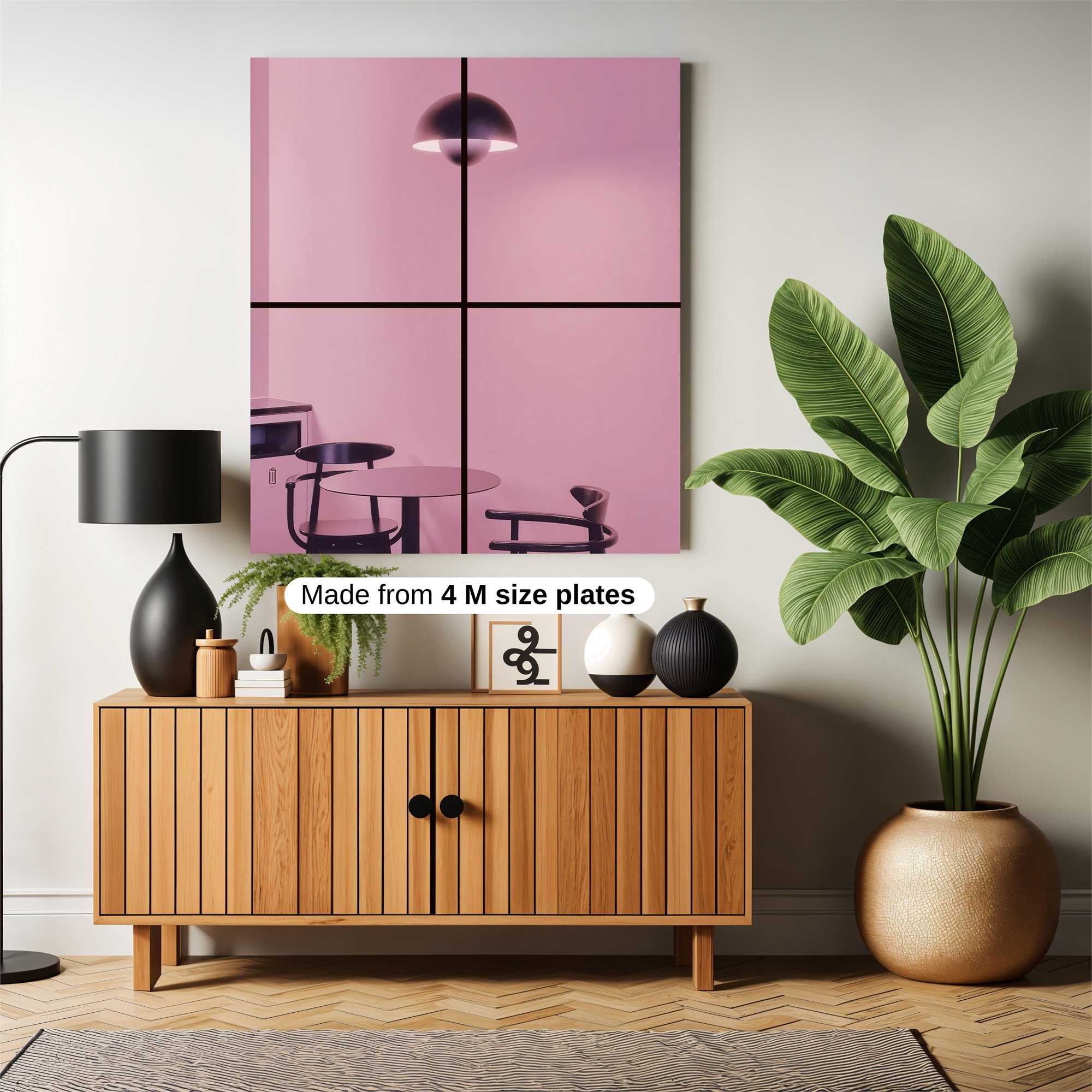 Zigzag Elegance Safe Wall Magnetic / M