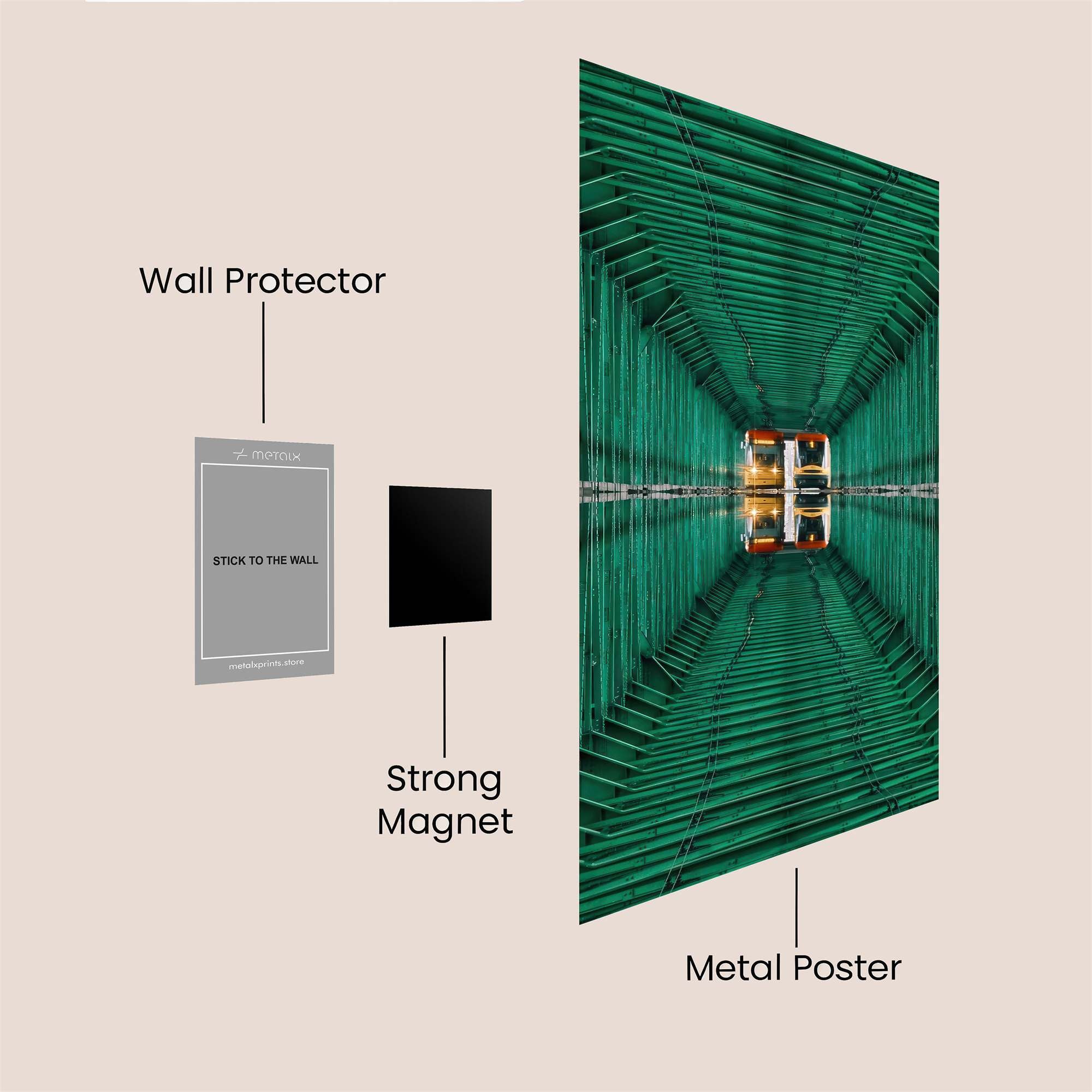 Bridge Infinity Safe Wall Magnetic / M