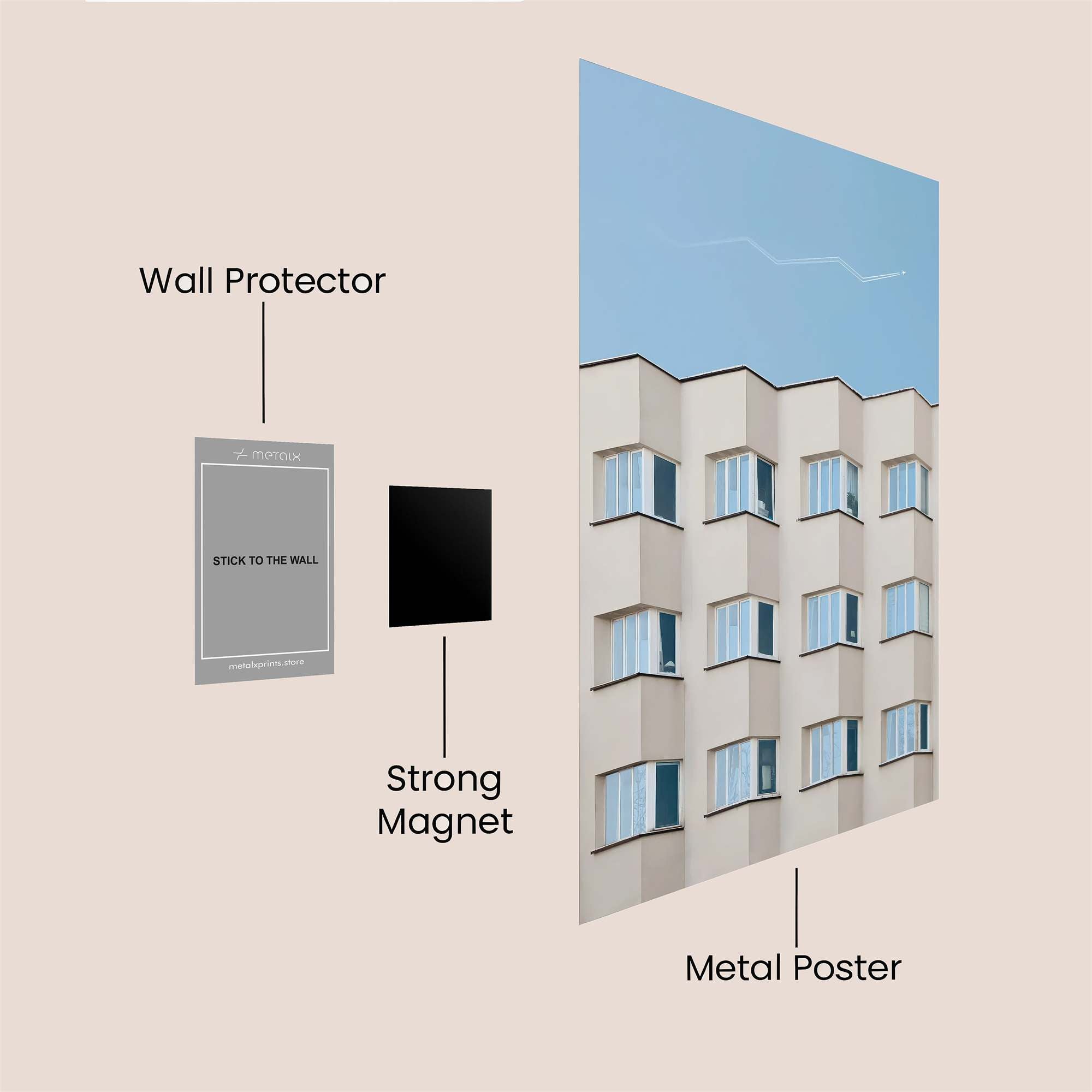 Facade Serenity Safe Wall Magnetic / M