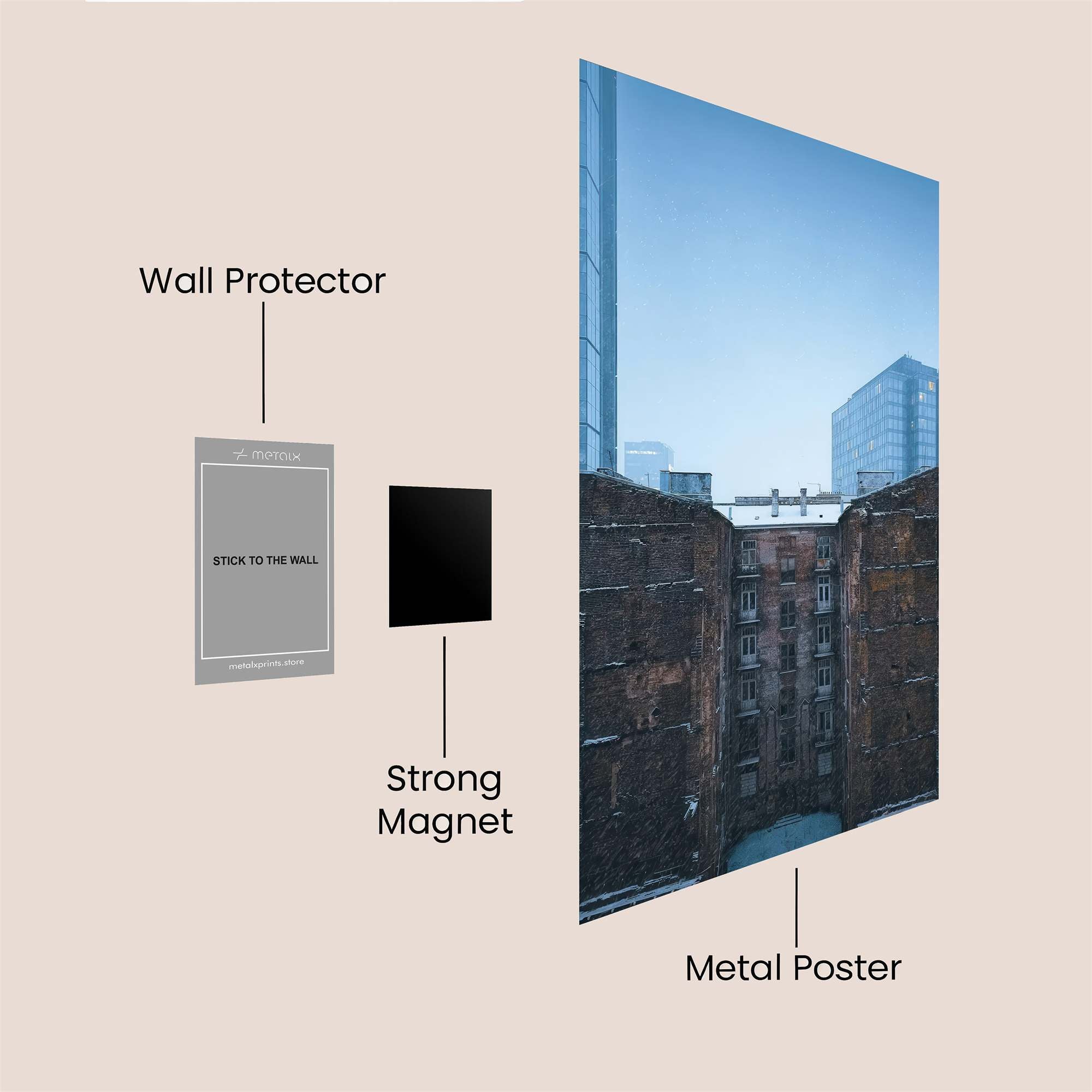 Facade Forgotten Safe Wall Magnetic / M