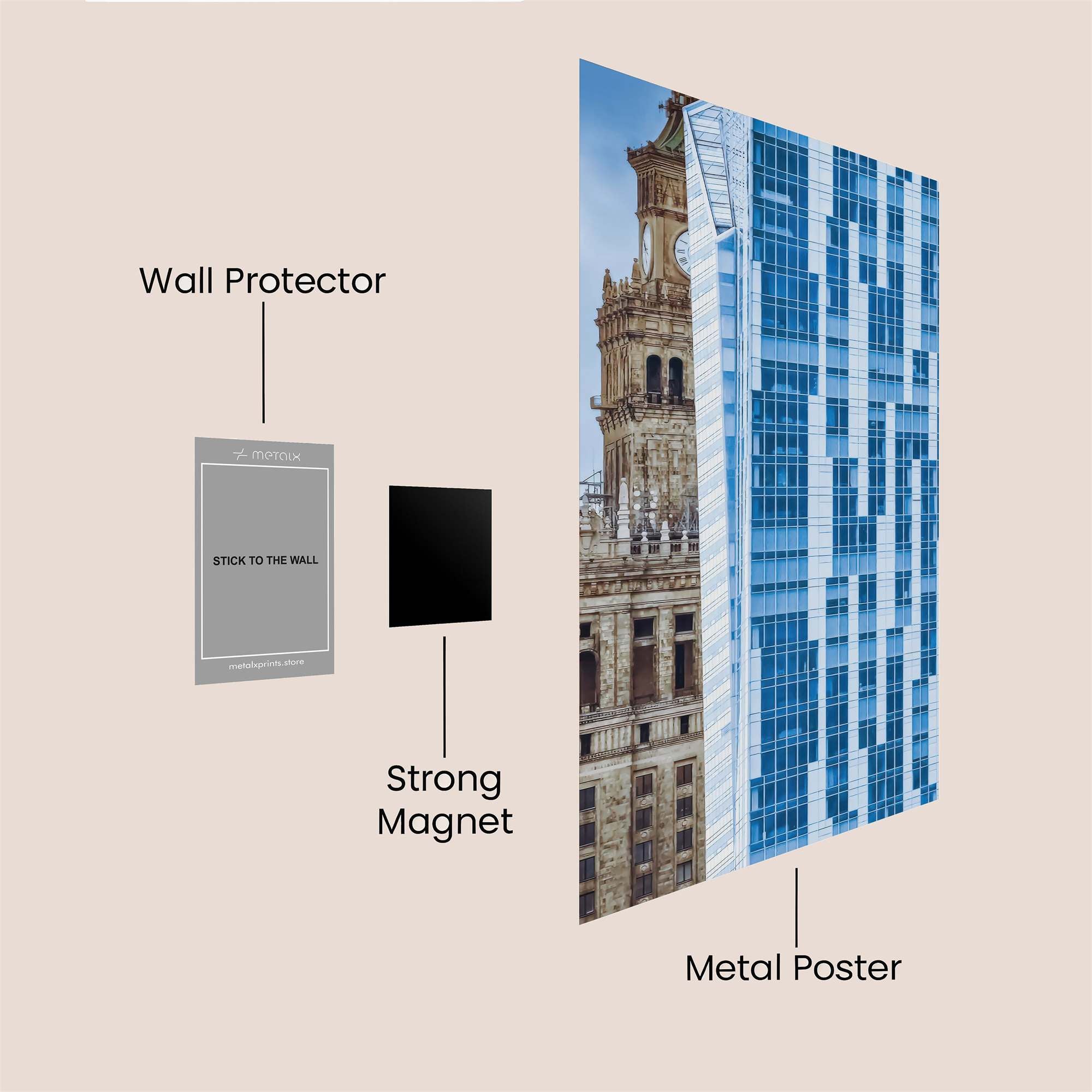 Palace Progress Safe Wall Magnetic / M
