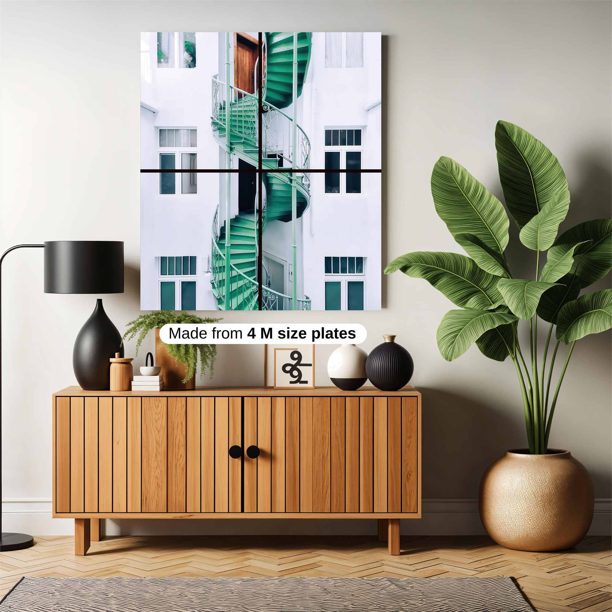 Stairway Whimsy Safe Wall Magnetic / M