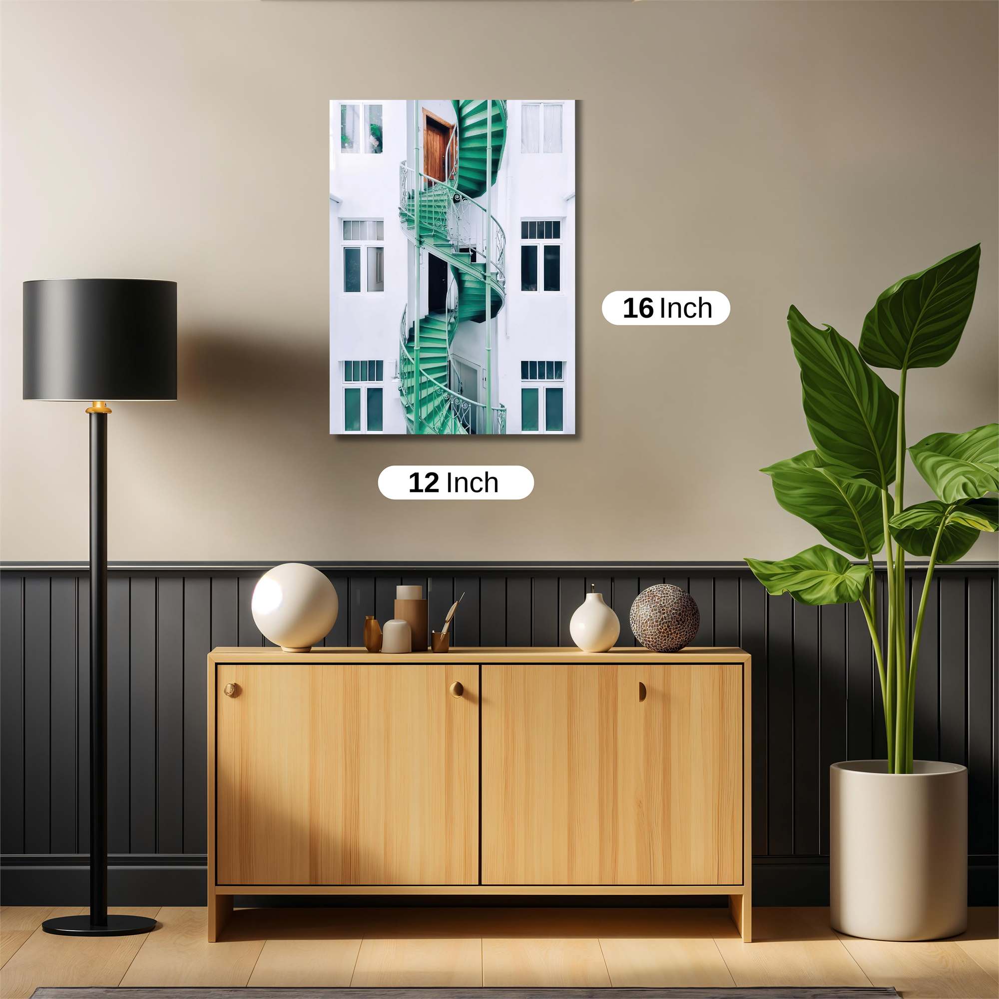 Stairway Whimsy Safe Wall Magnetic / M