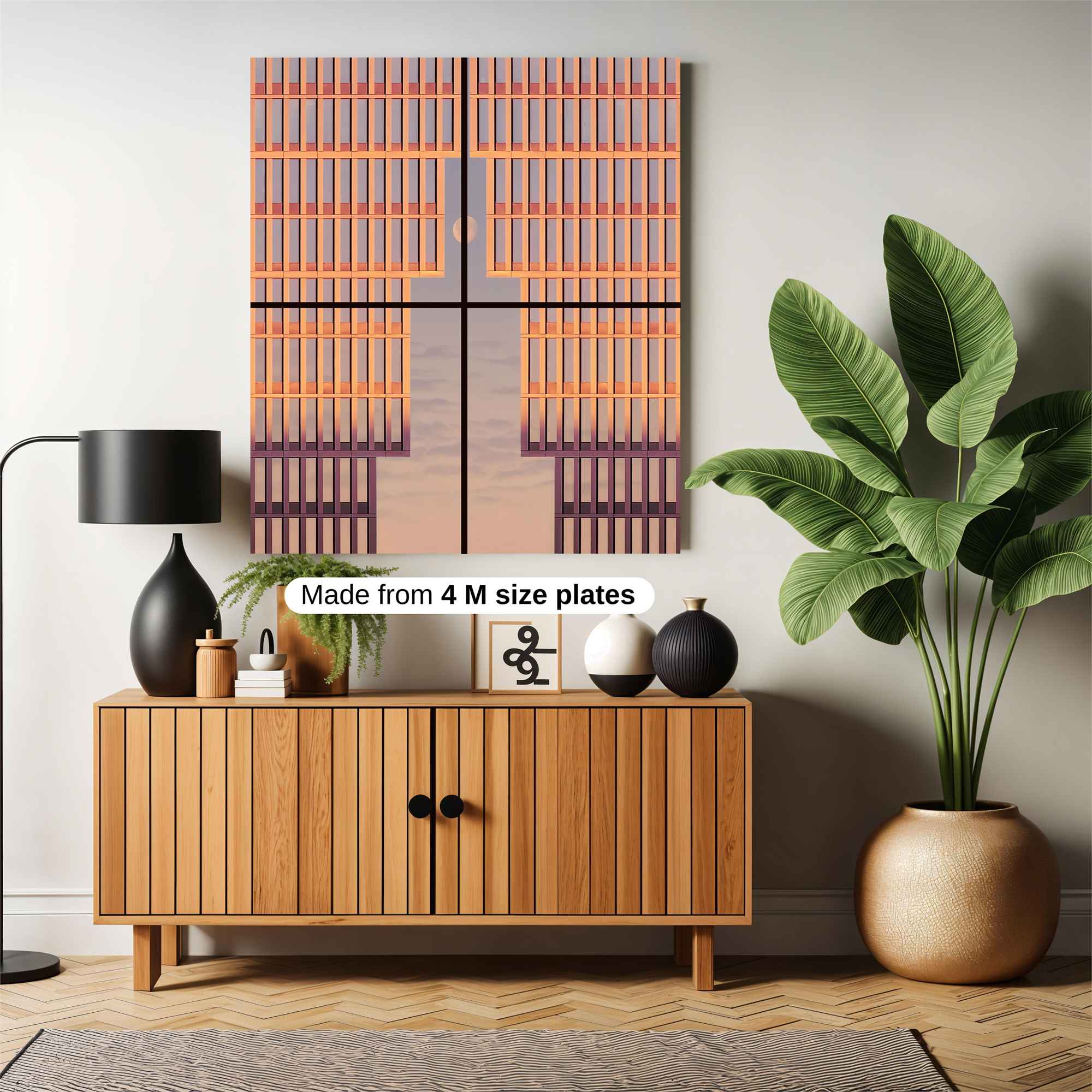 Moonlit Structure Safe Wall Magnetic / M