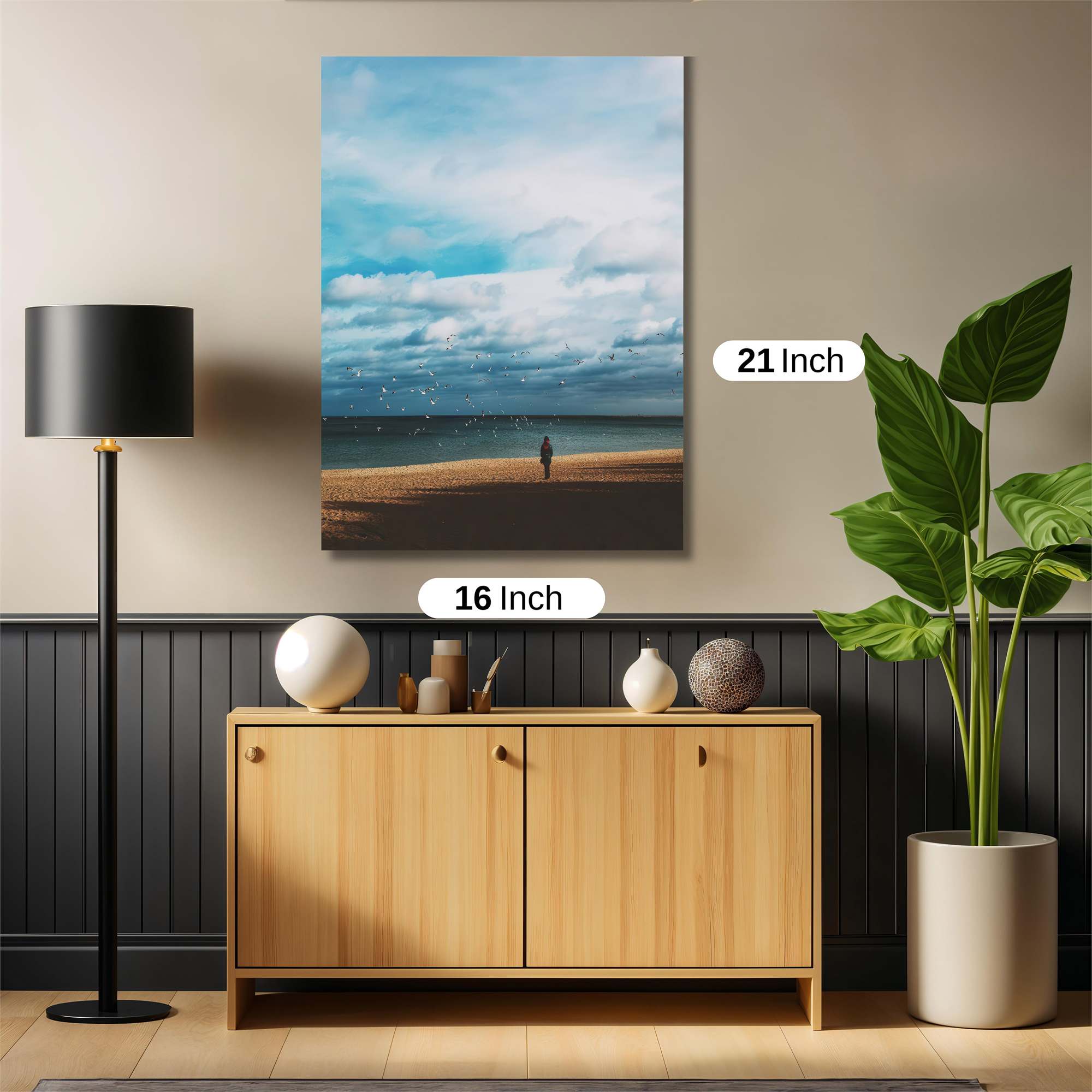 Solitude Serenity Safe Wall Magnetic / M
