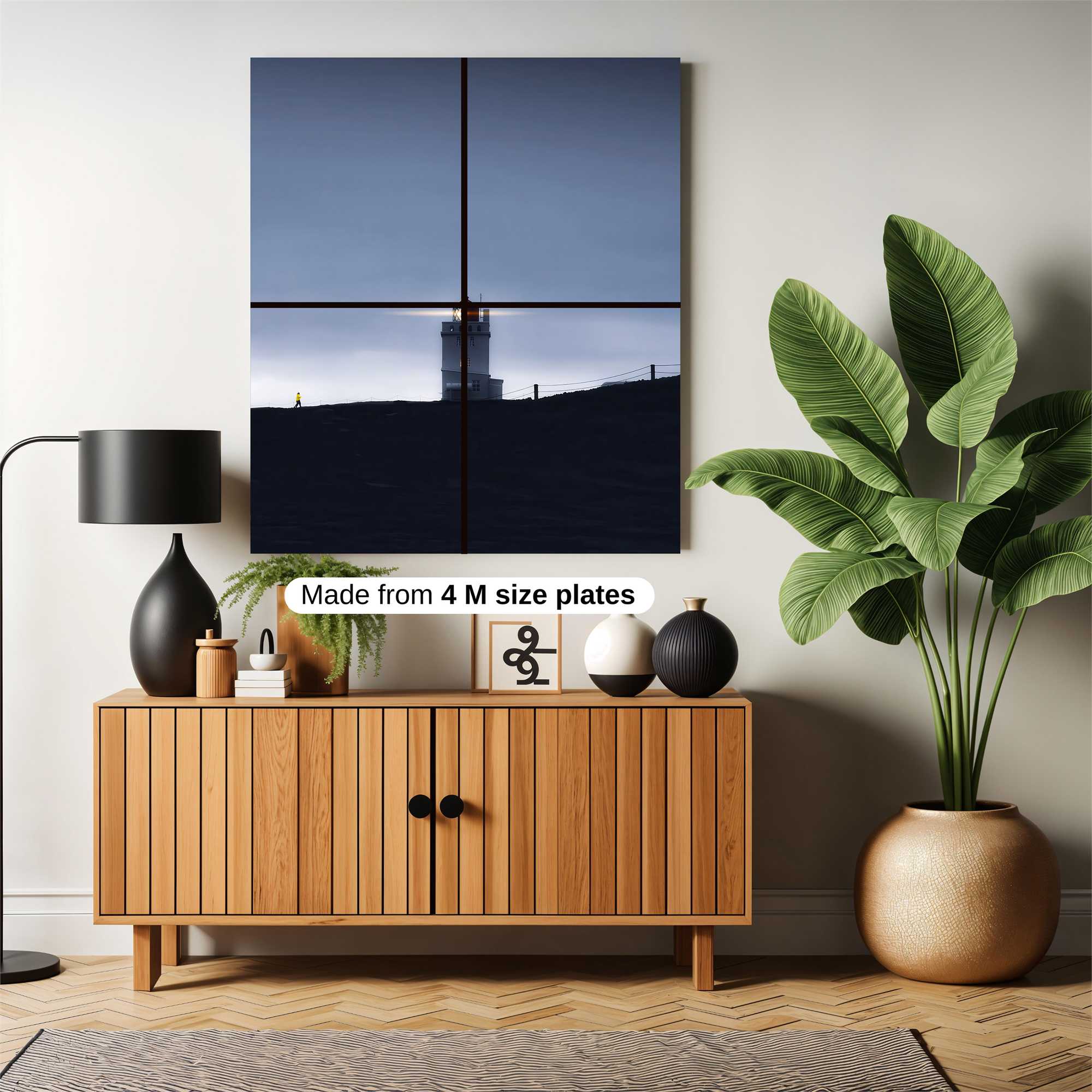 Lighthouse Solitude Safe Wall Magnetic / M