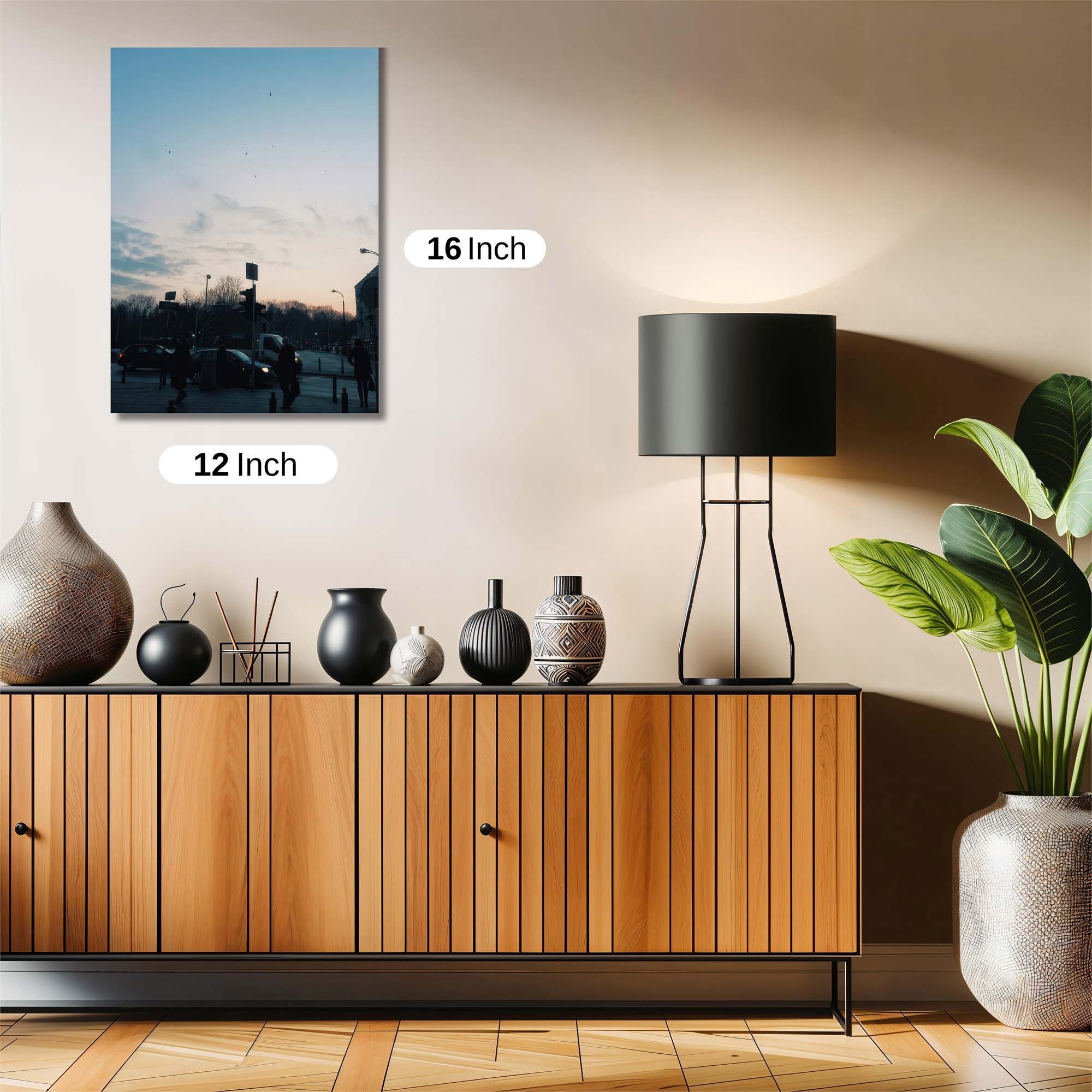 City Twilight Safe Wall Magnetic / M