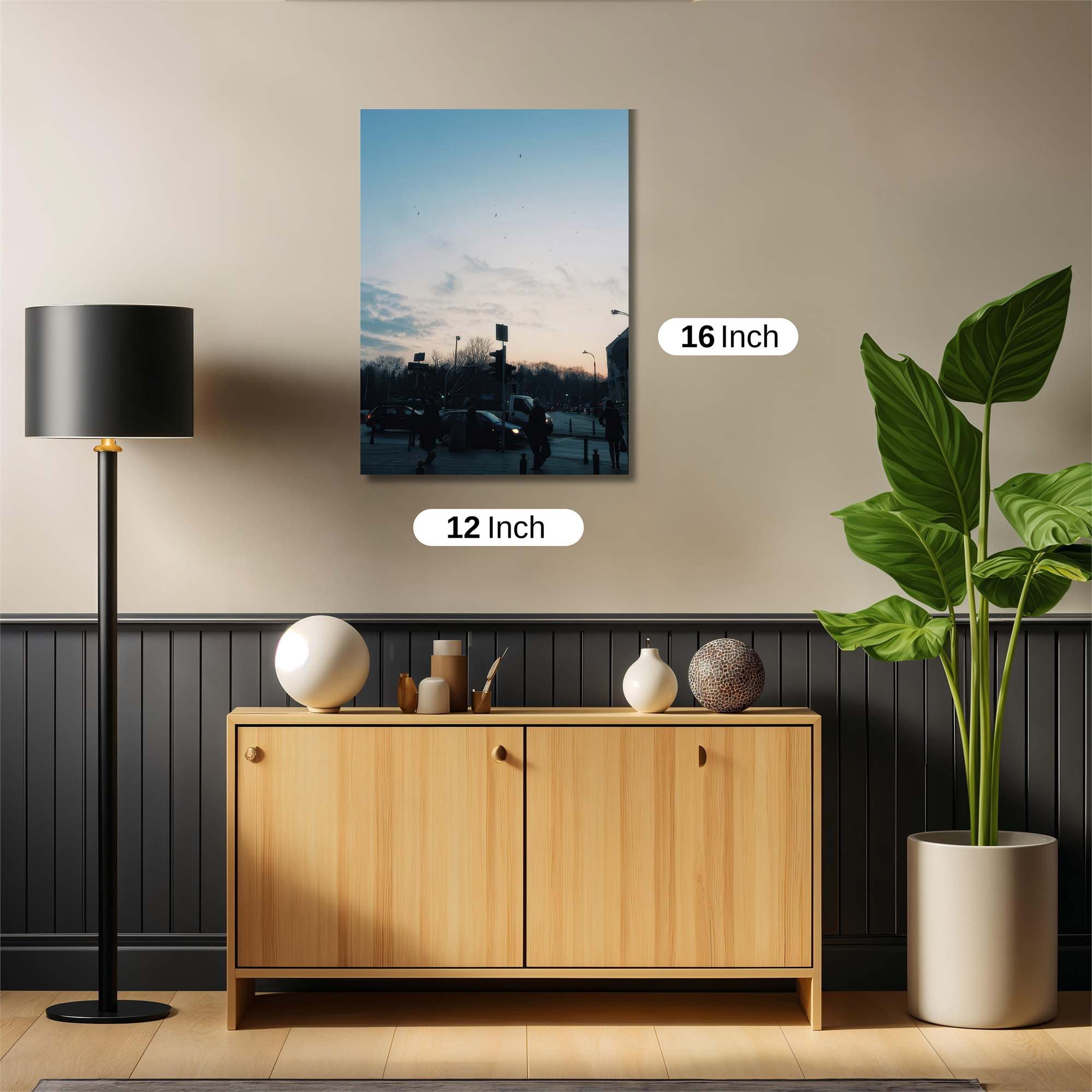 City Twilight Safe Wall Magnetic / M