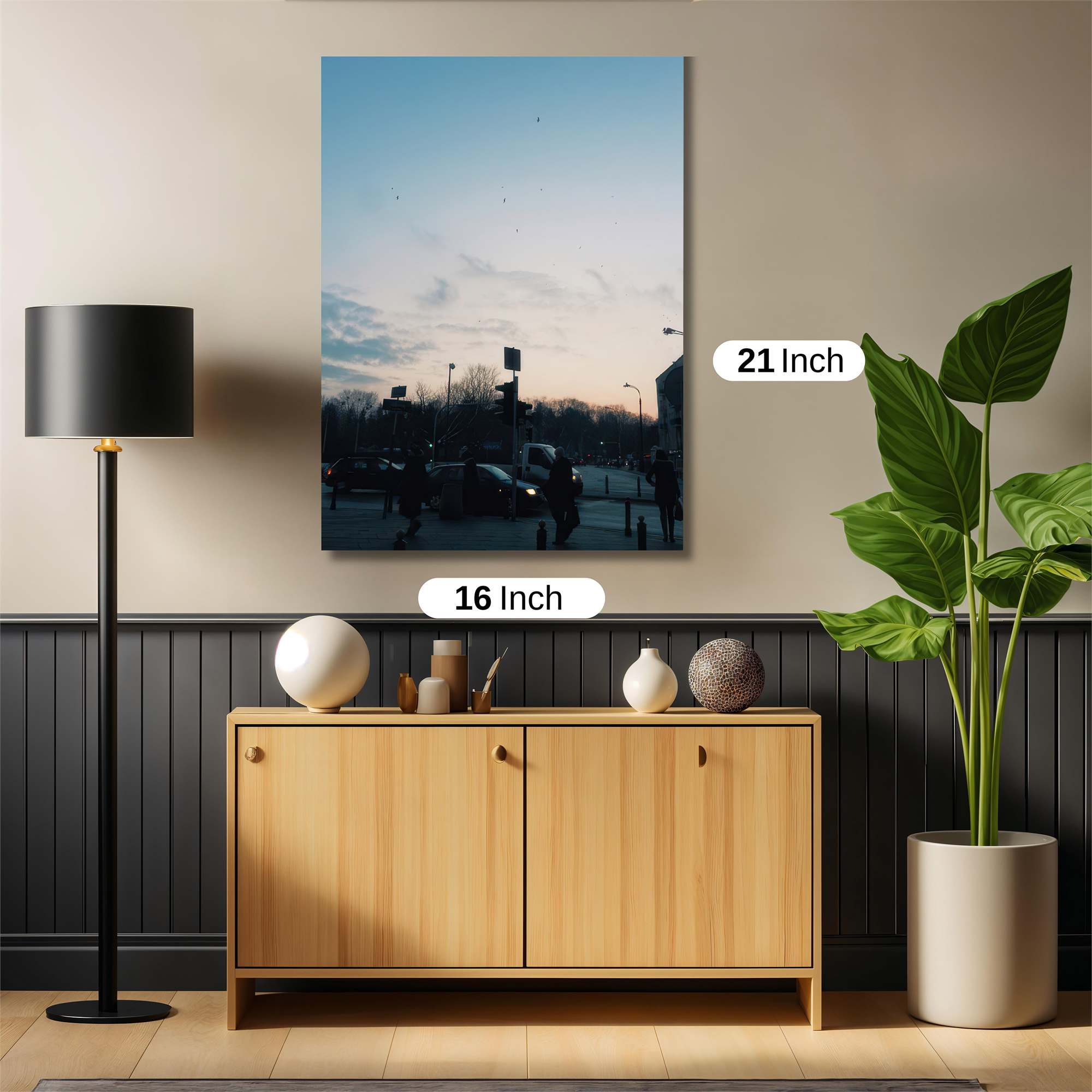 City Twilight Safe Wall Magnetic / M