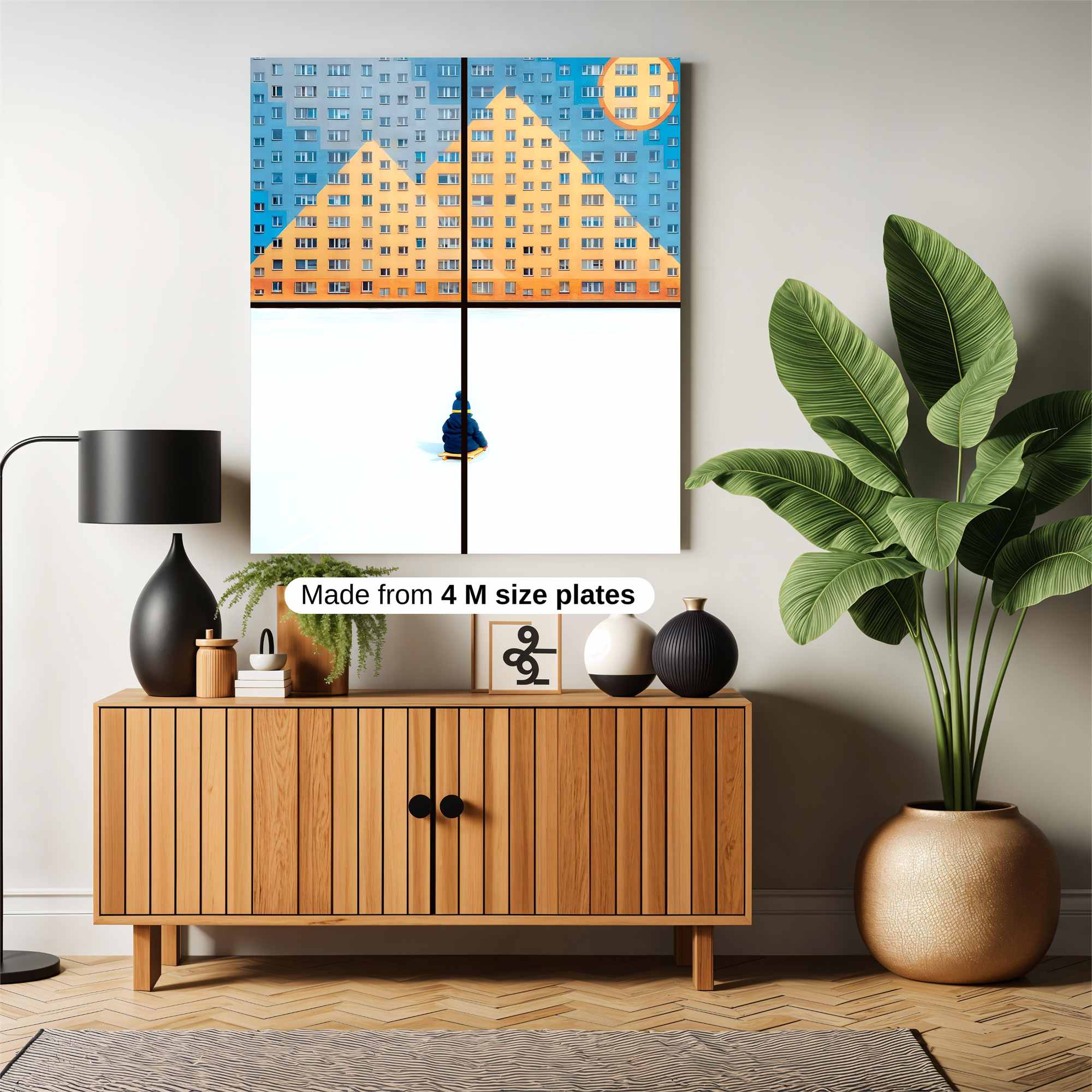 Urban Solitude Safe Wall Magnetic / M