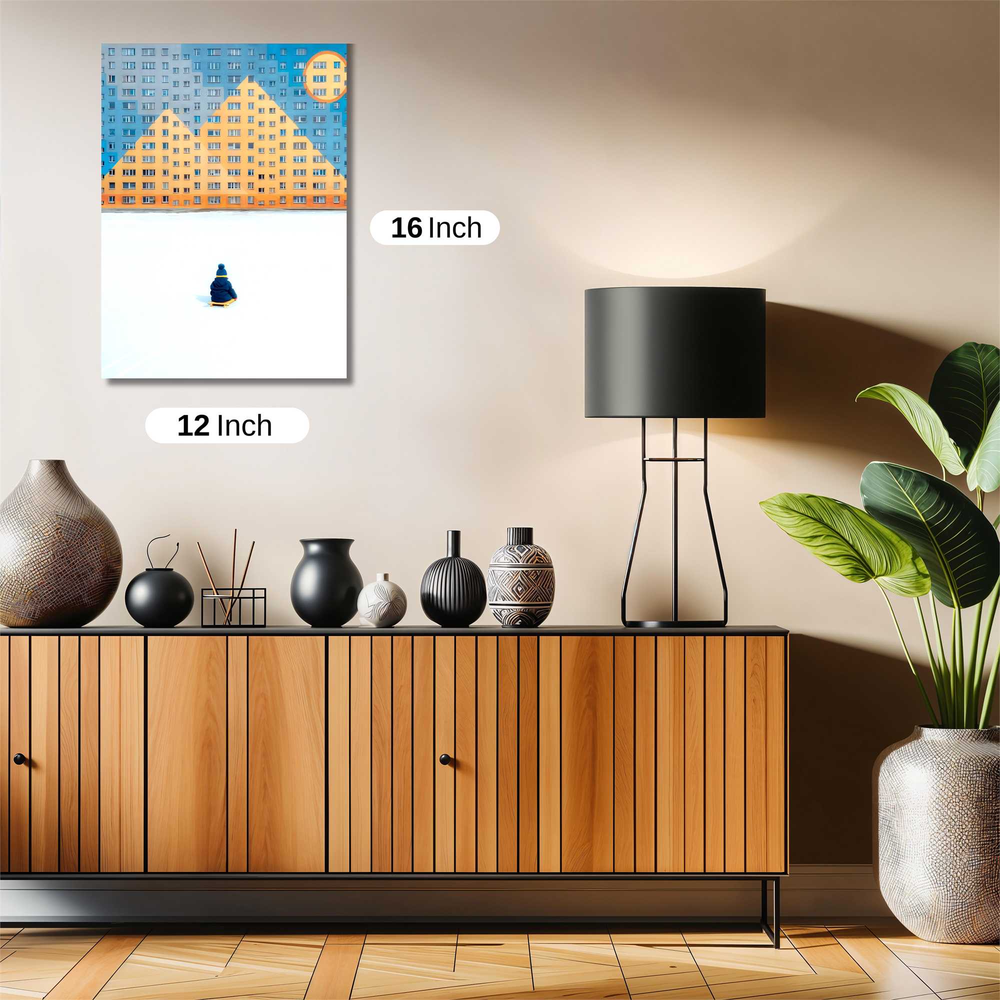 Urban Solitude Safe Wall Magnetic / M