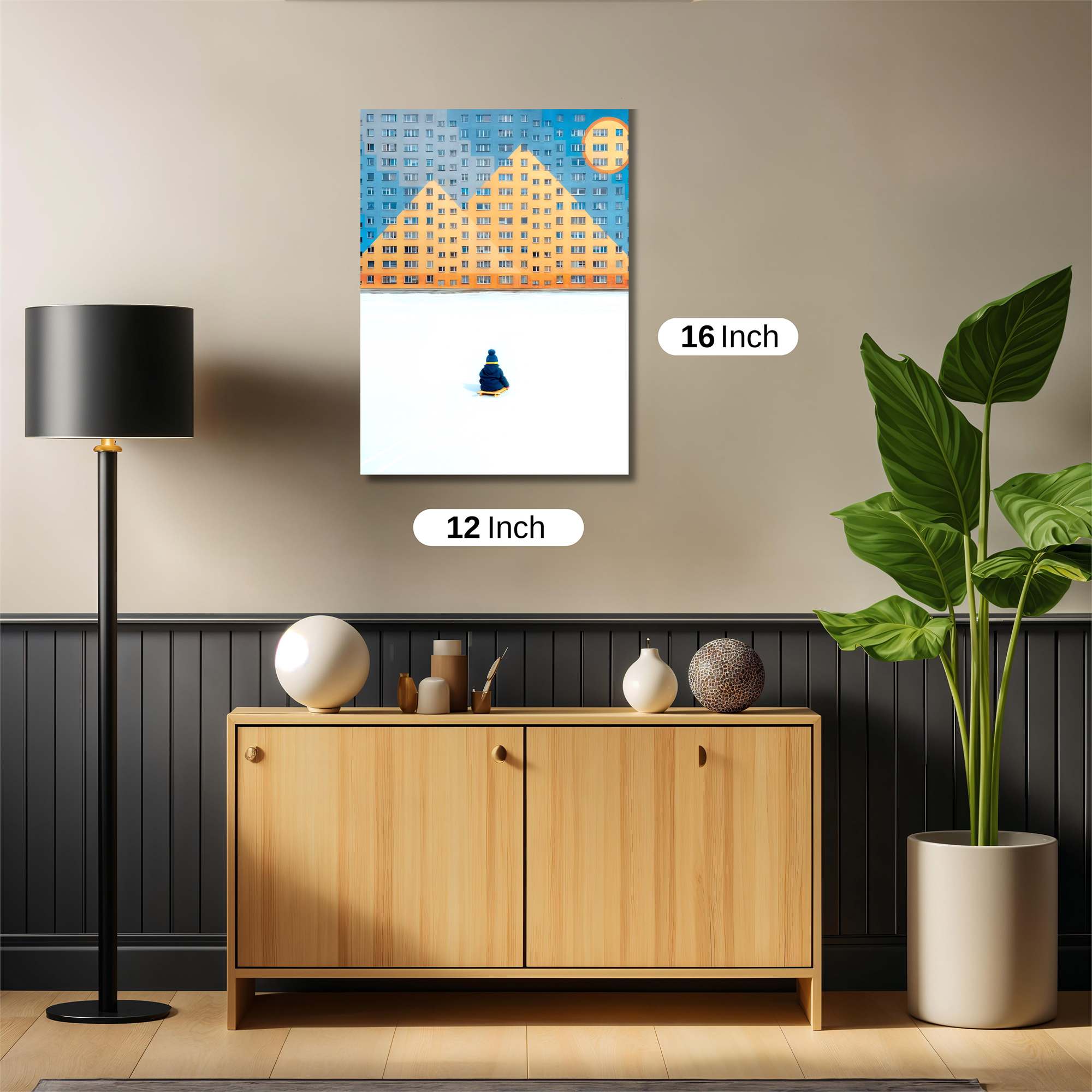 Urban Solitude Safe Wall Magnetic / M