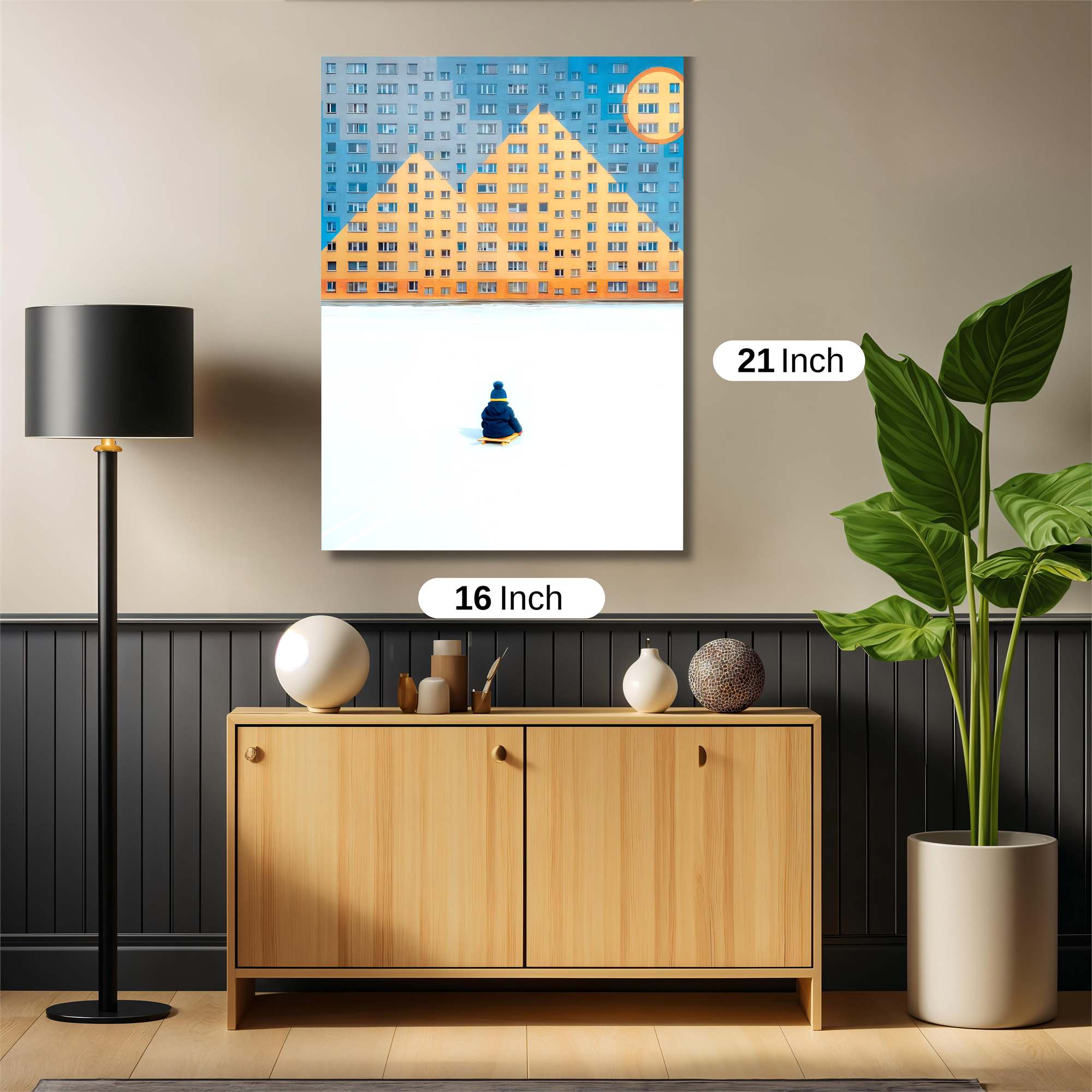 Urban Solitude Safe Wall Magnetic / M