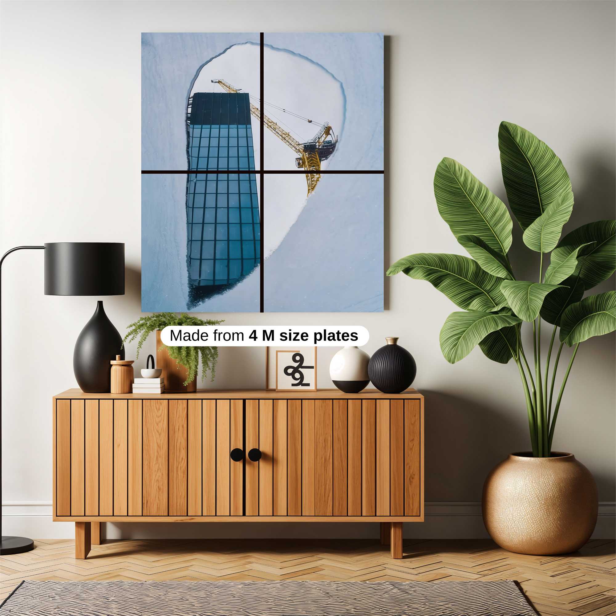 Skyline Peek Safe Wall Magnetic / M
