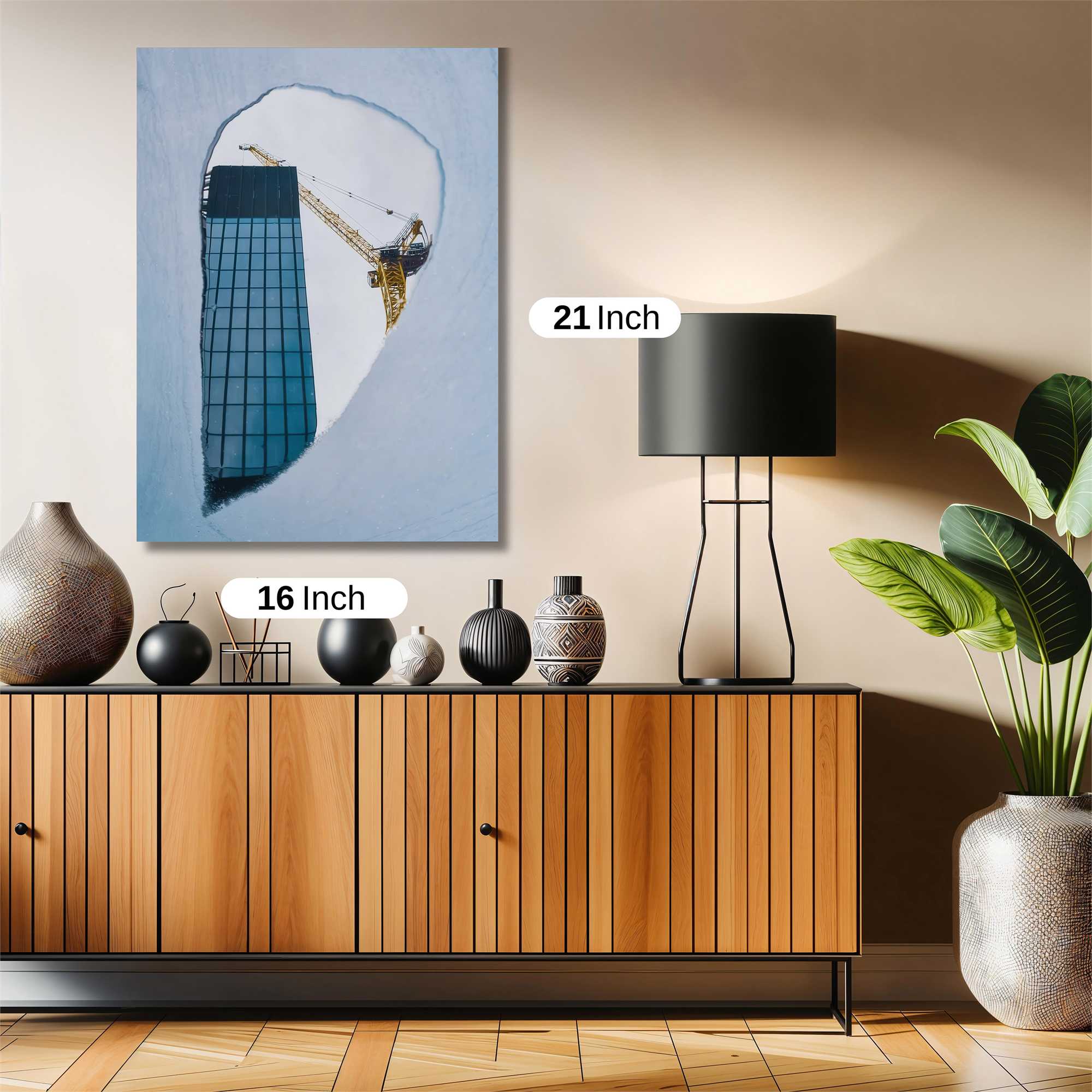 Skyline Peek Safe Wall Magnetic / M