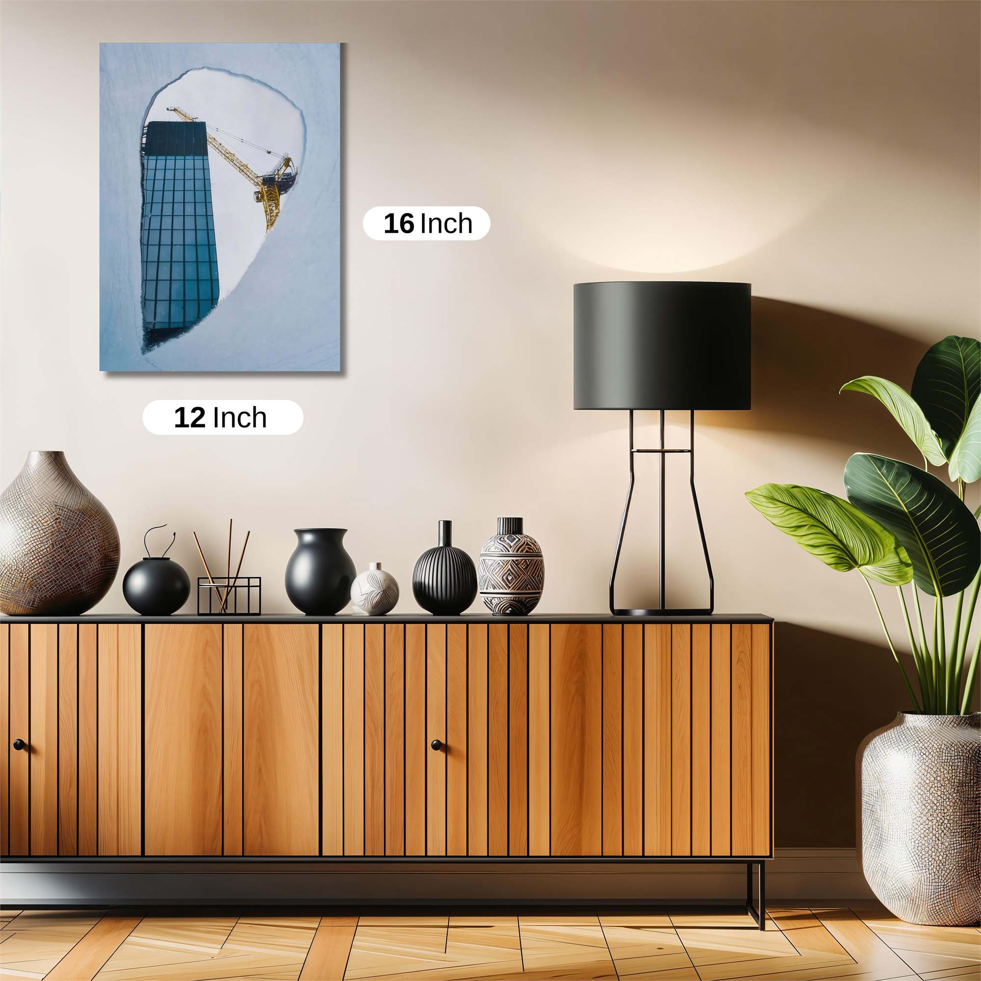 Skyline Peek Safe Wall Magnetic / M