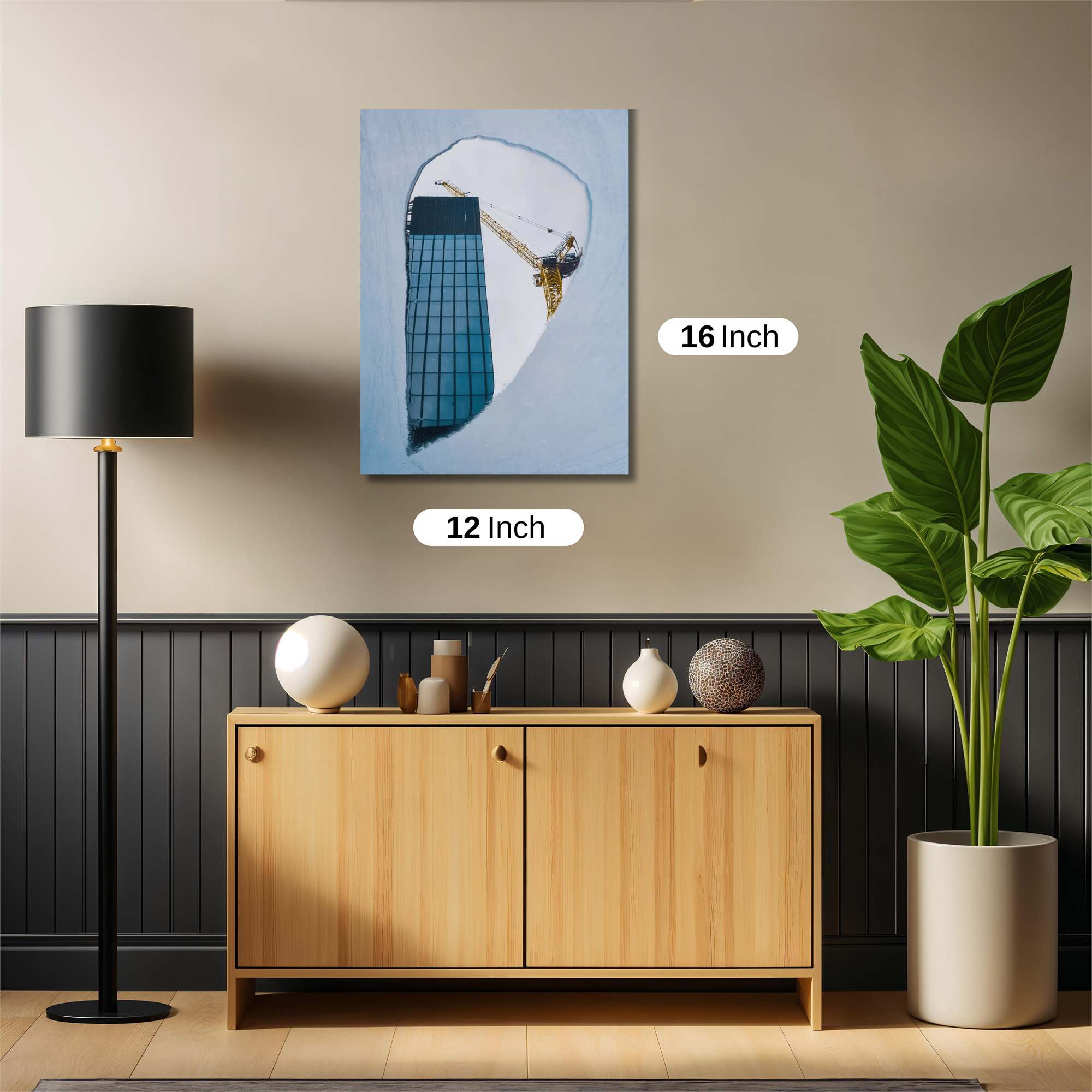 Skyline Peek Safe Wall Magnetic / M