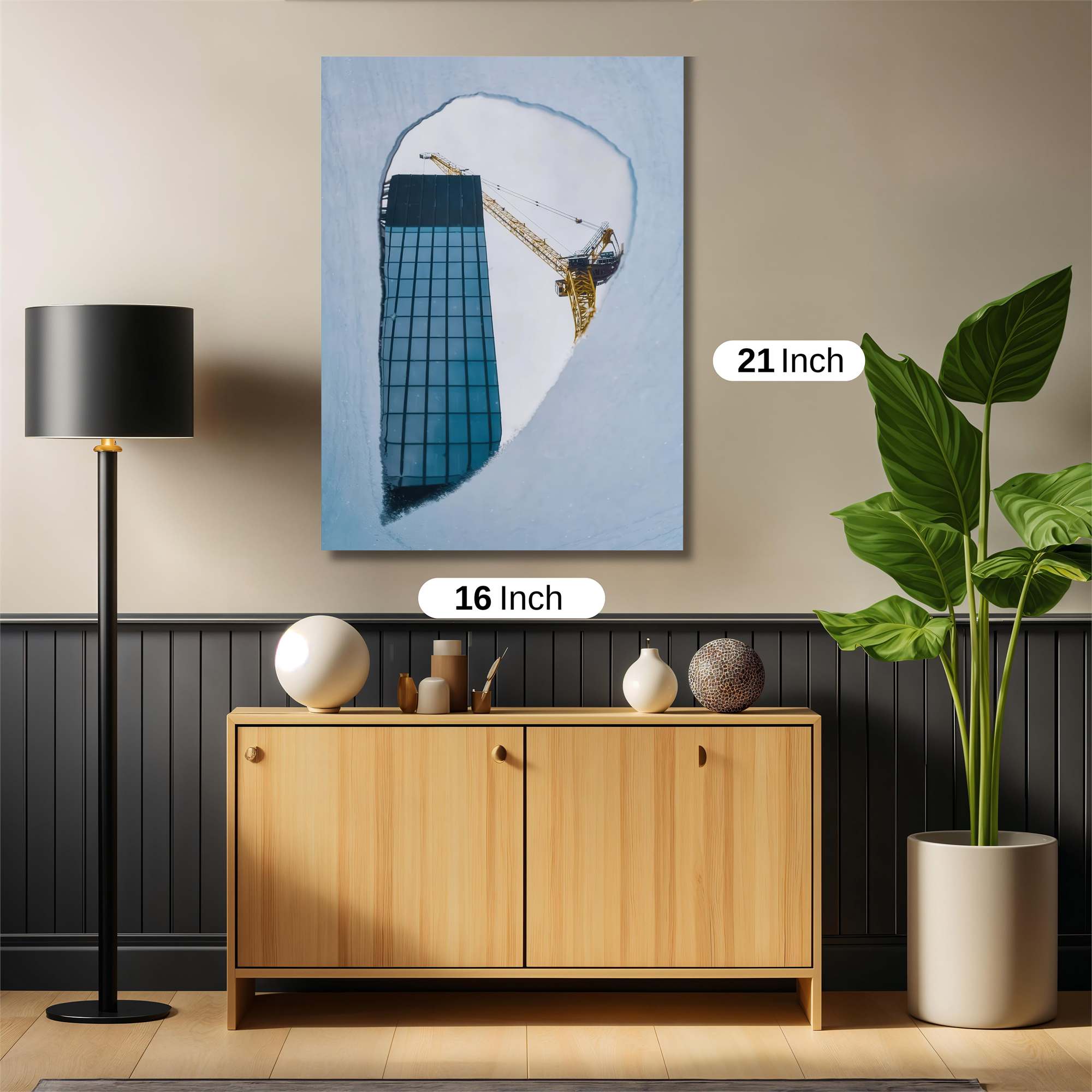 Skyline Peek Safe Wall Magnetic / M
