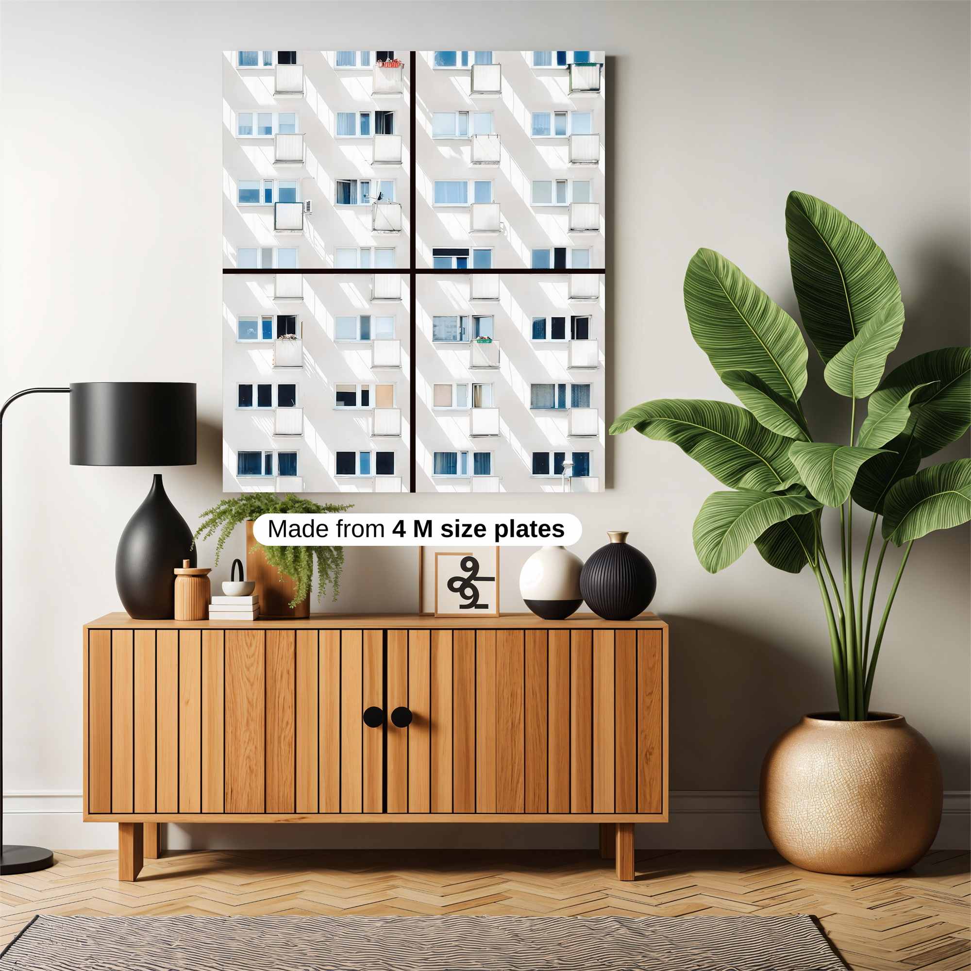 Cityscape Enigma Safe Wall Magnetic / M