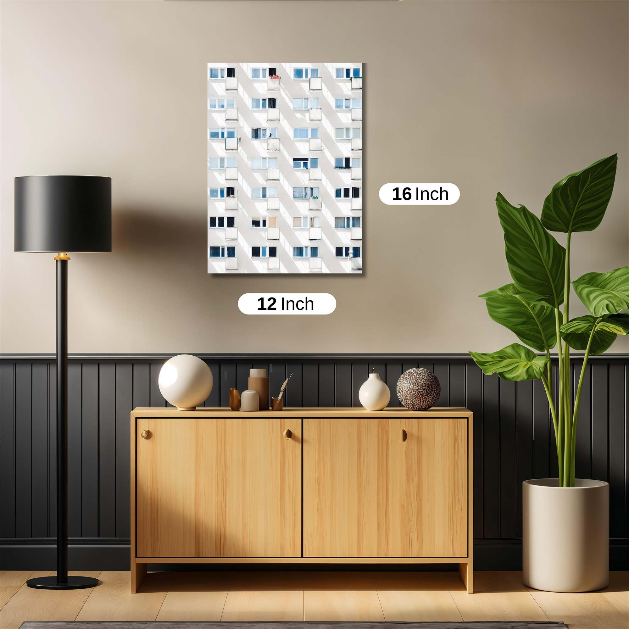 Cityscape Enigma Safe Wall Magnetic / M