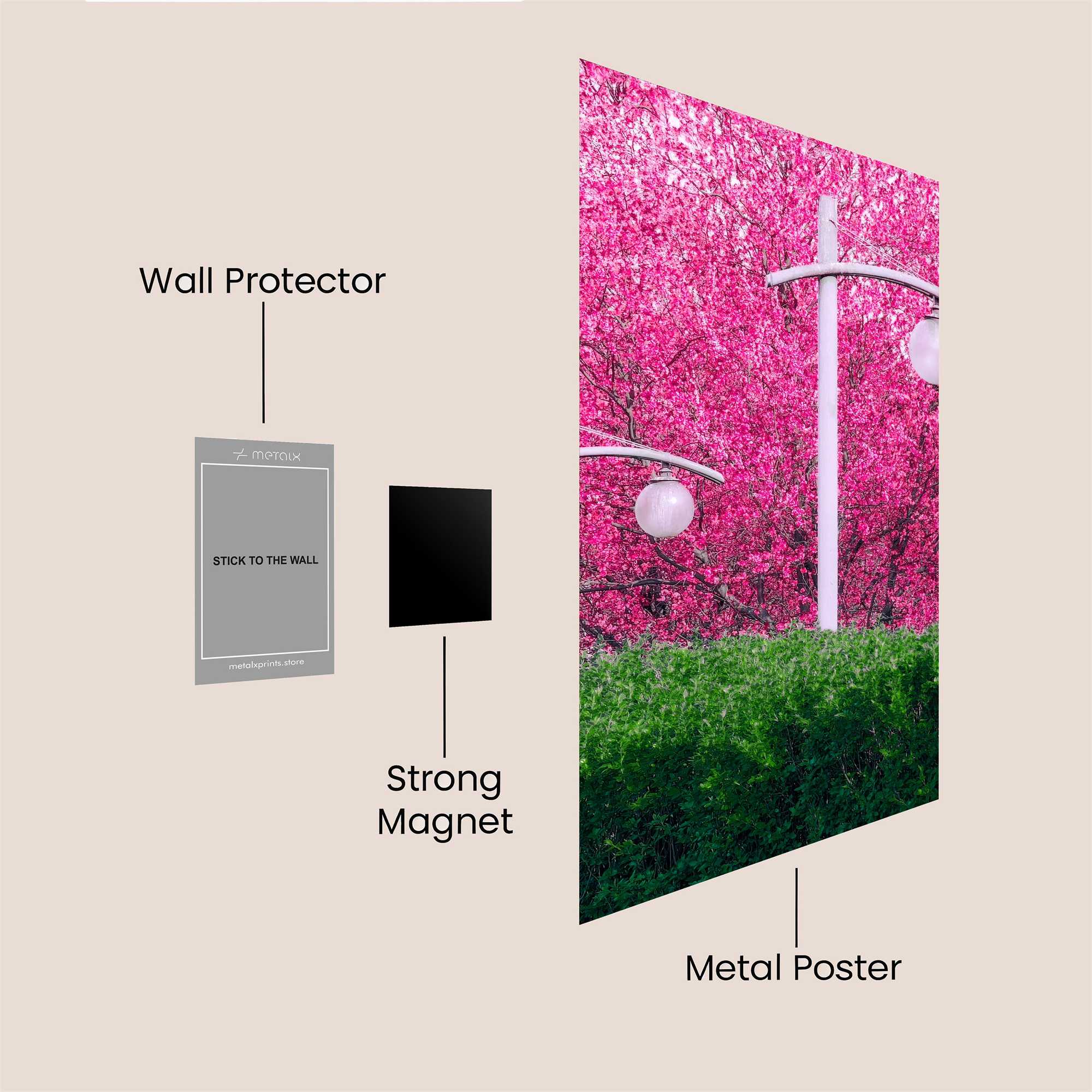 Blossom Dream Safe Wall Magnetic / M
