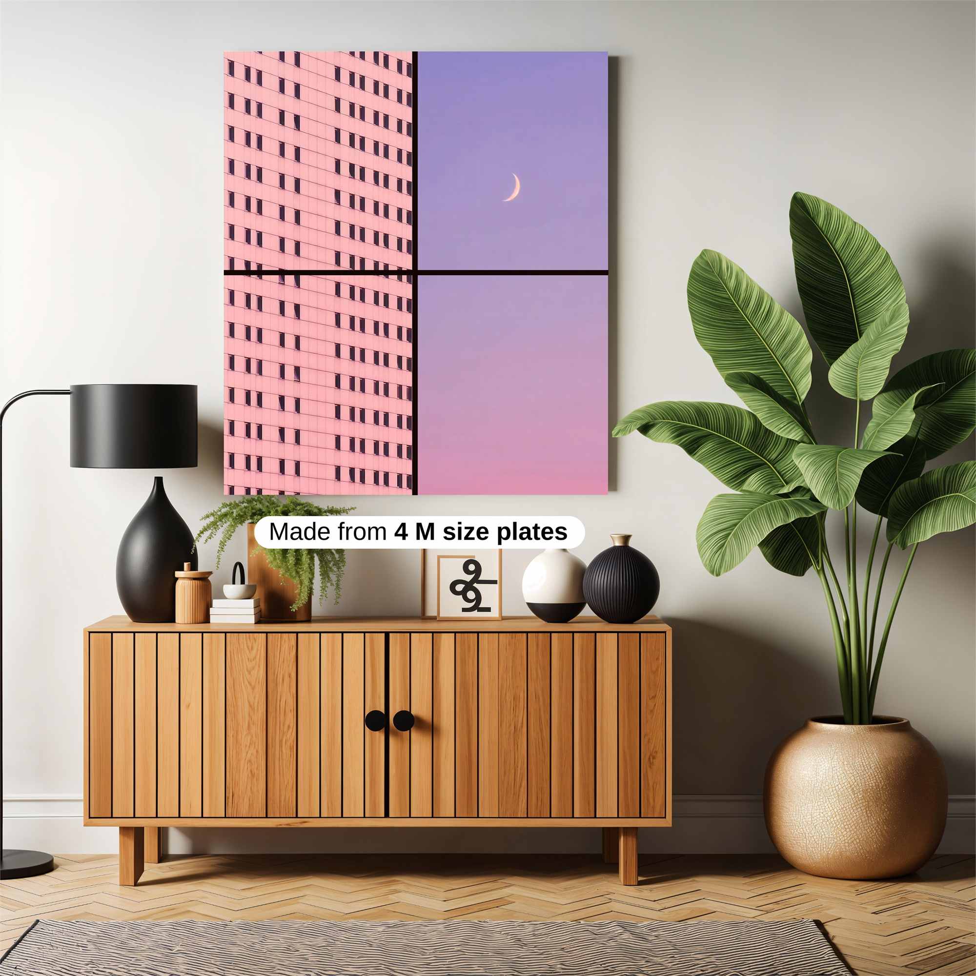 Skyscraper Serenity Safe Wall Magnetic / M