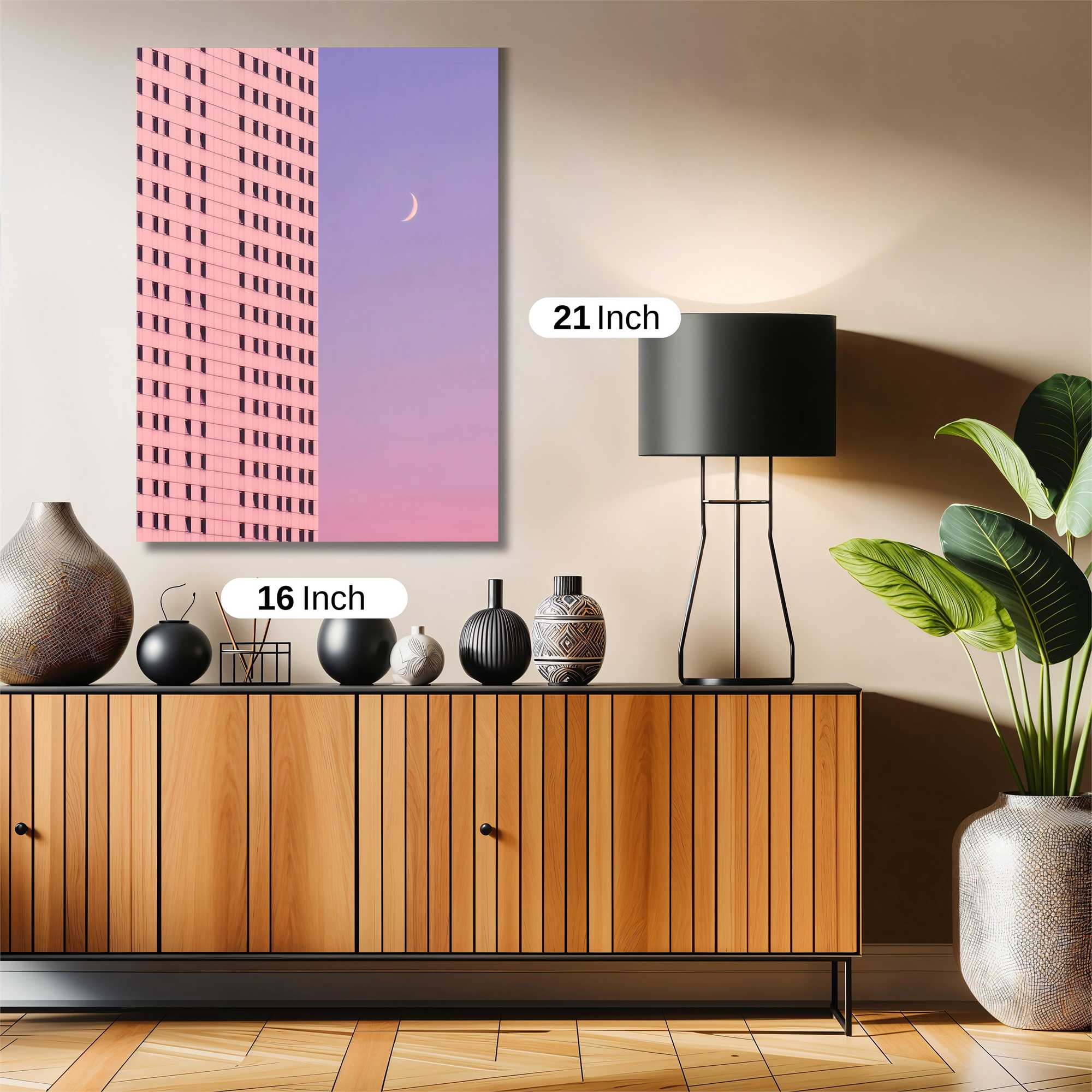 Skyscraper Serenity Safe Wall Magnetic / M