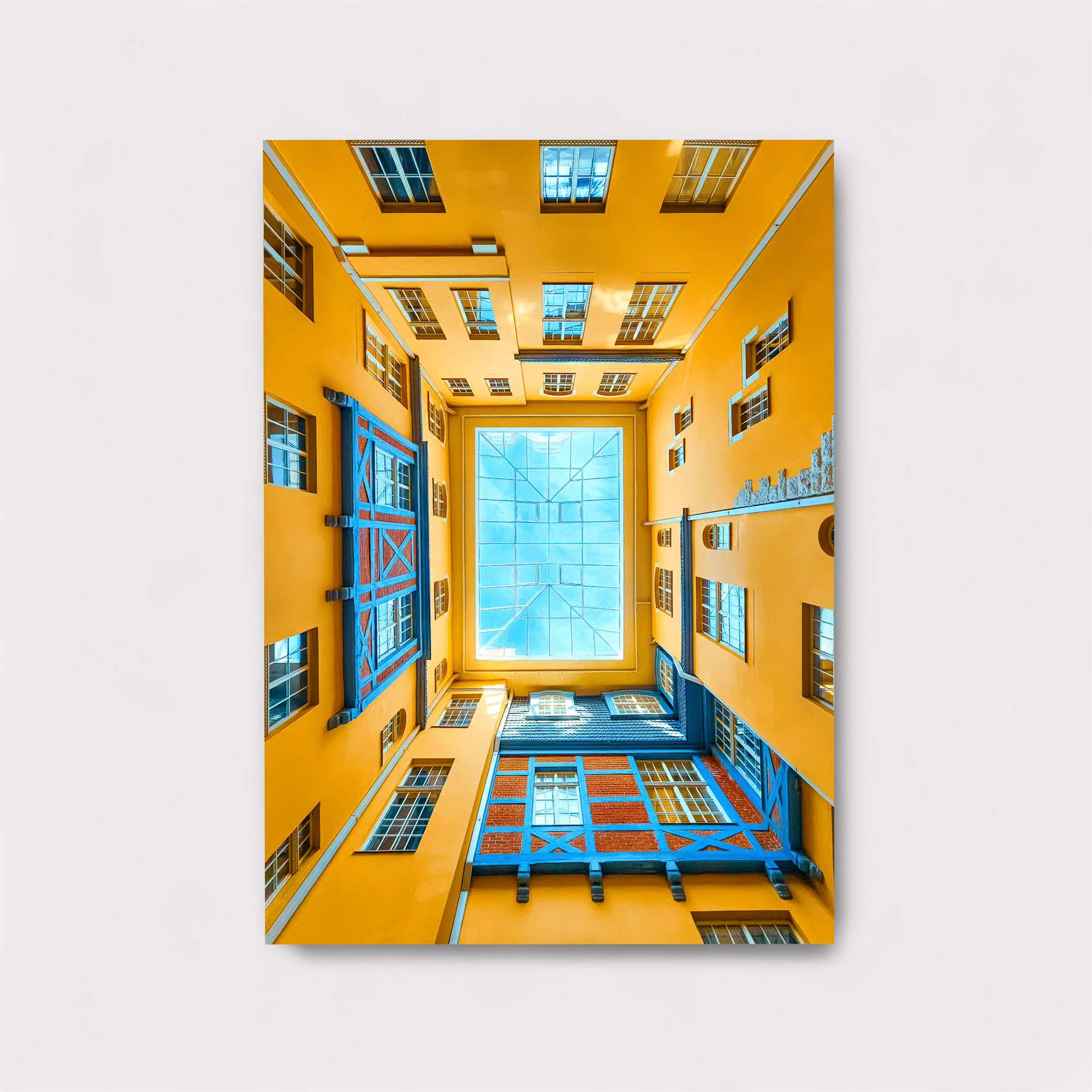 Courtyard Serenity Safe Wall Magnetic / M