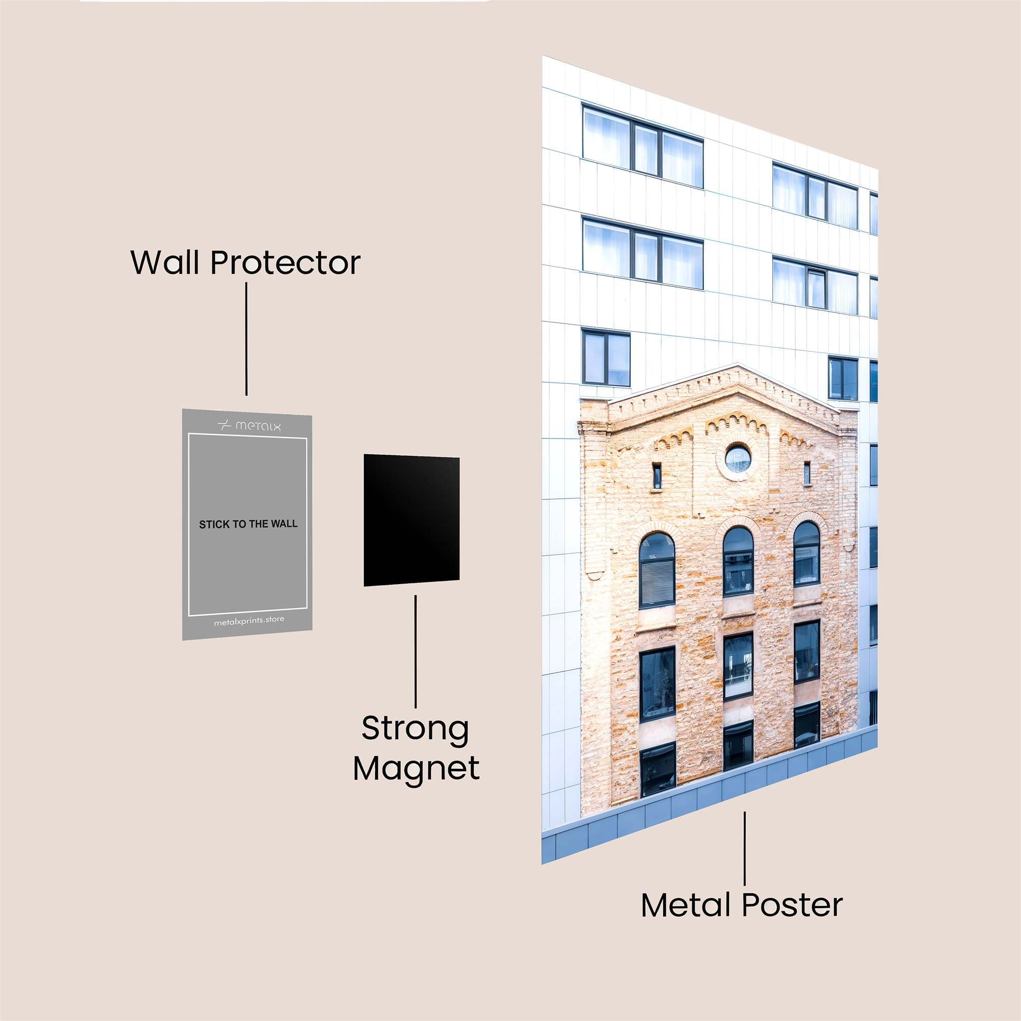 Facade Harmony Safe Wall Magnetic / M