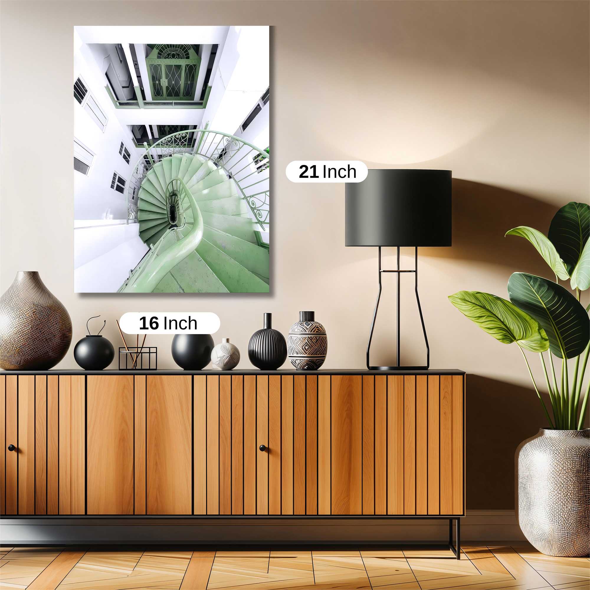 Spiral Serenity Safe Wall Magnetic / M
