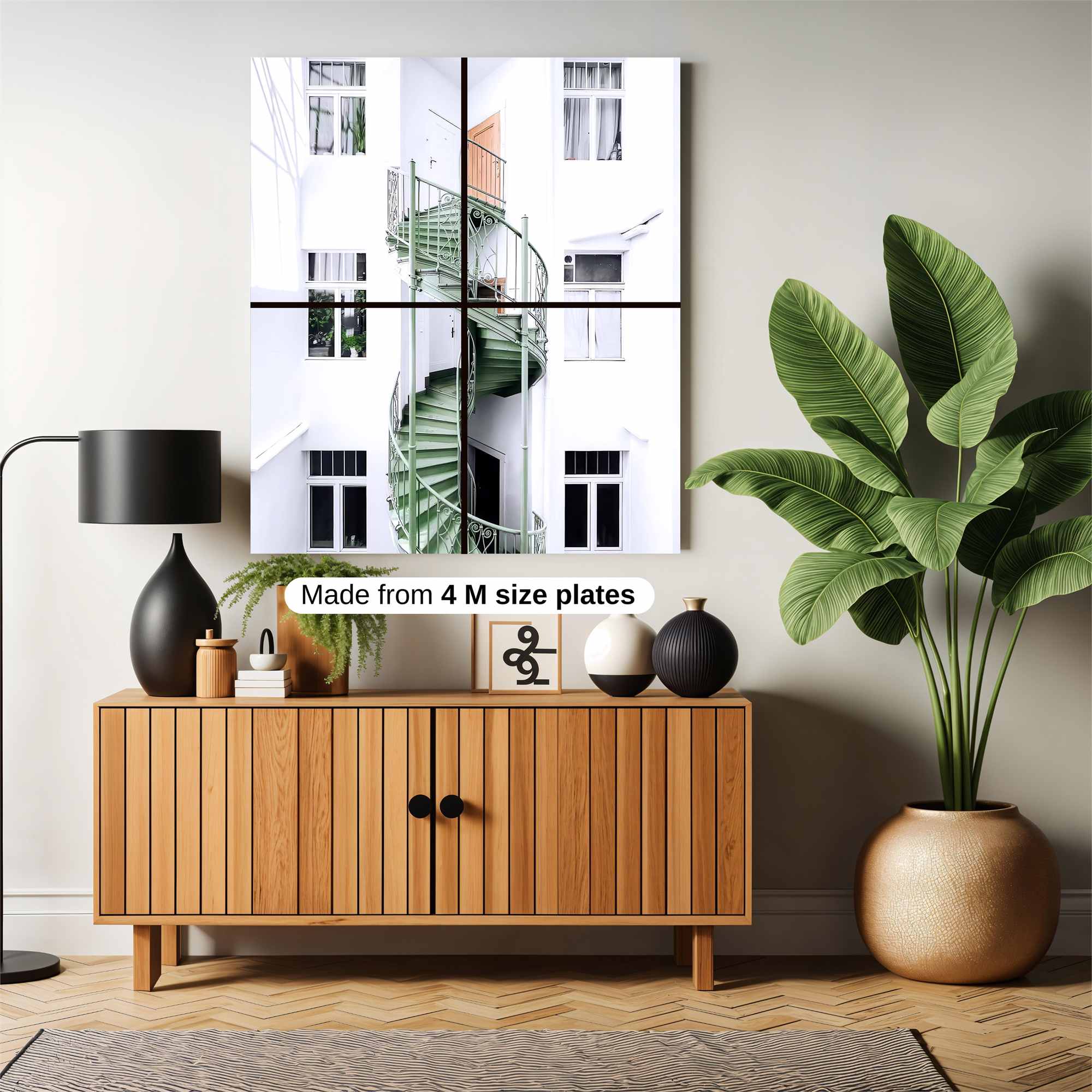 Spiral Serenity Safe Wall Magnetic / M