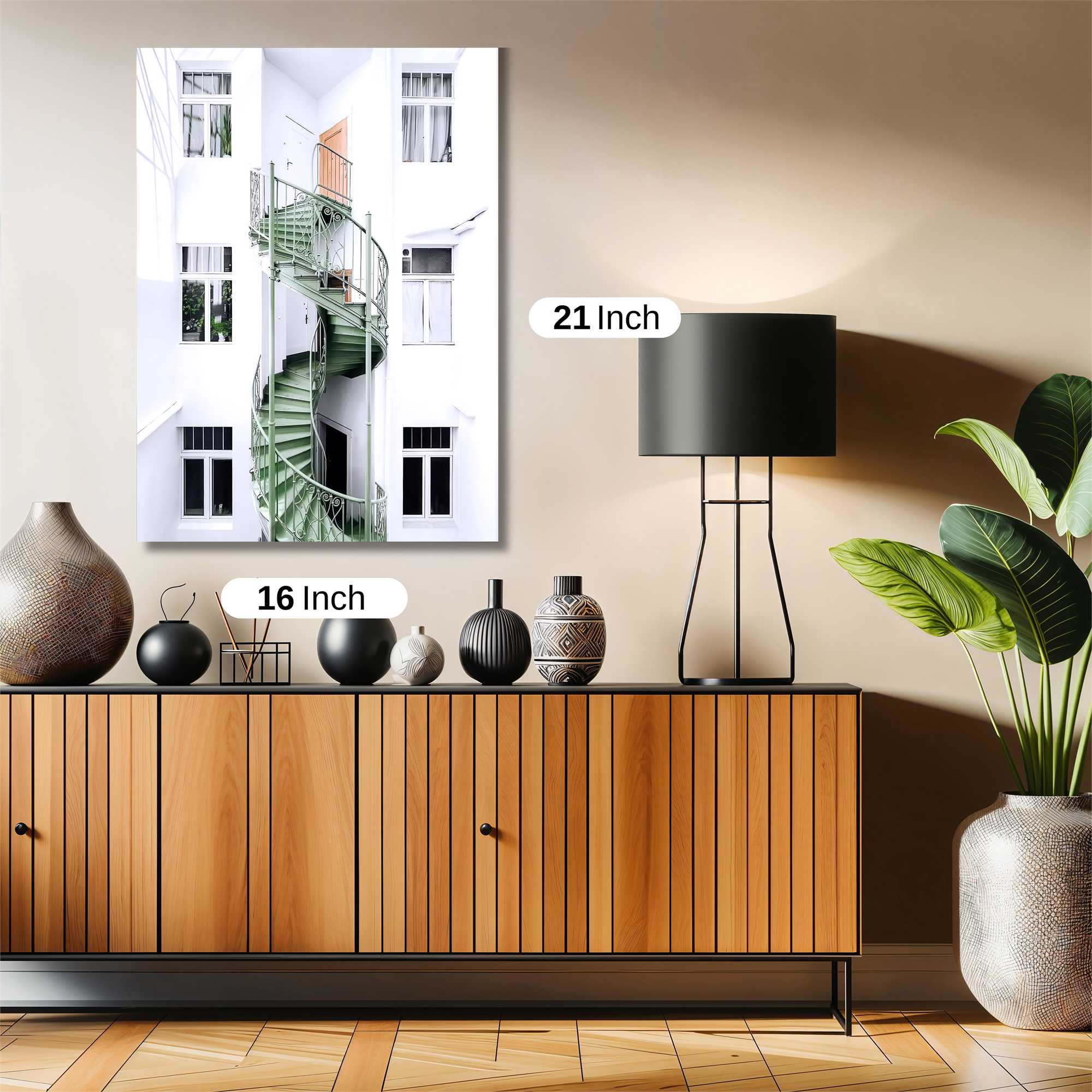 Spiral Serenity Safe Wall Magnetic / M