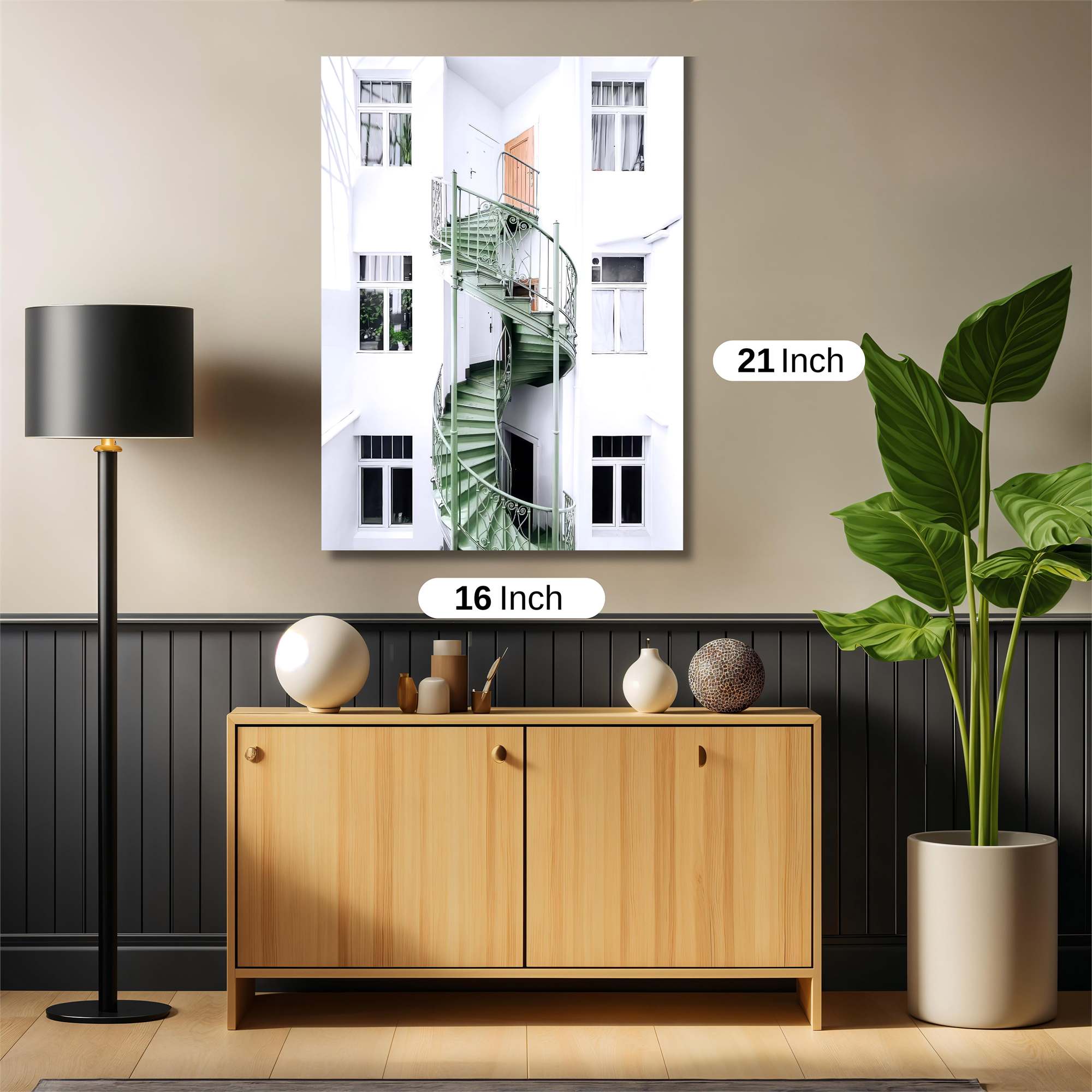 Spiral Serenity Safe Wall Magnetic / M