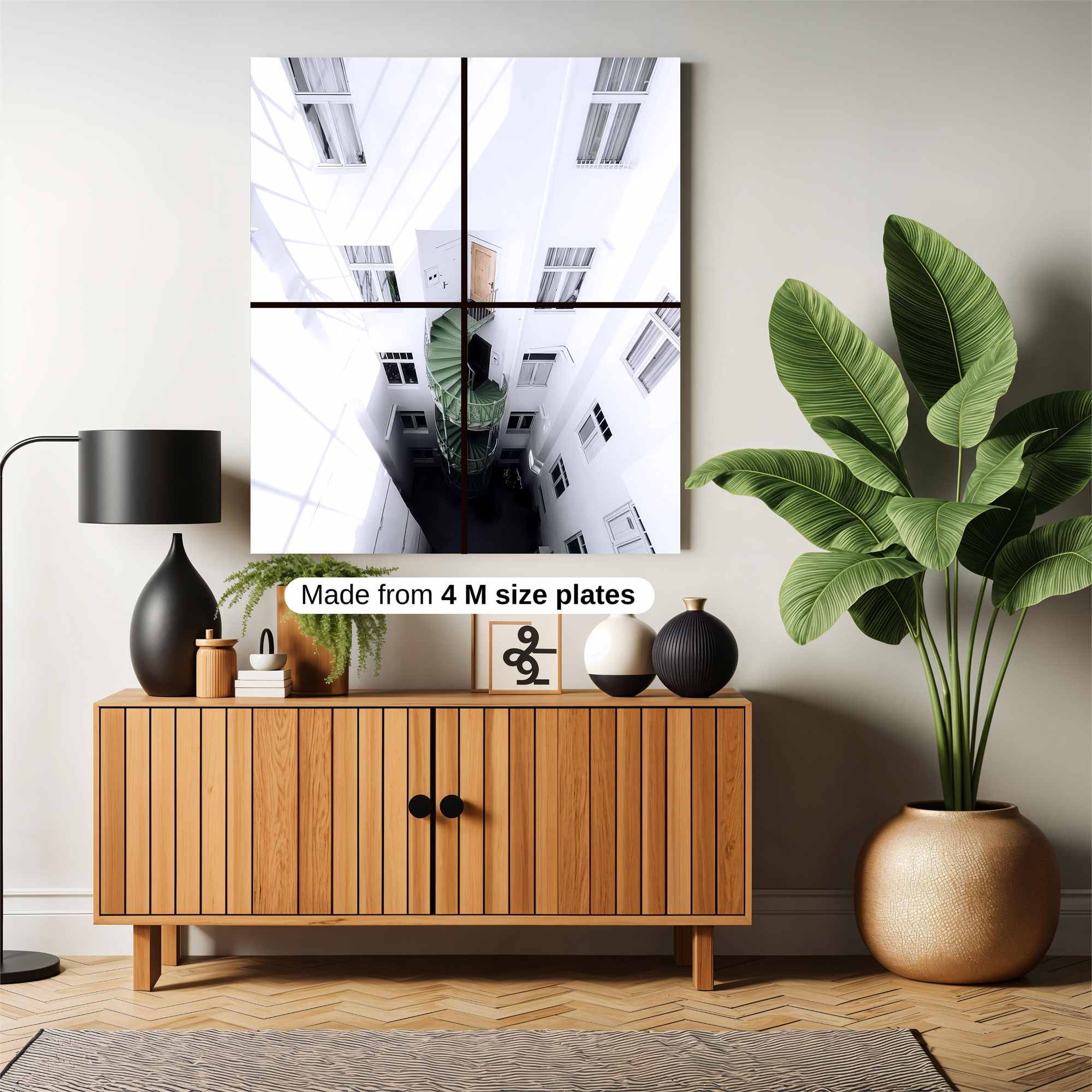 Spiral Serenity Safe Wall Magnetic / M