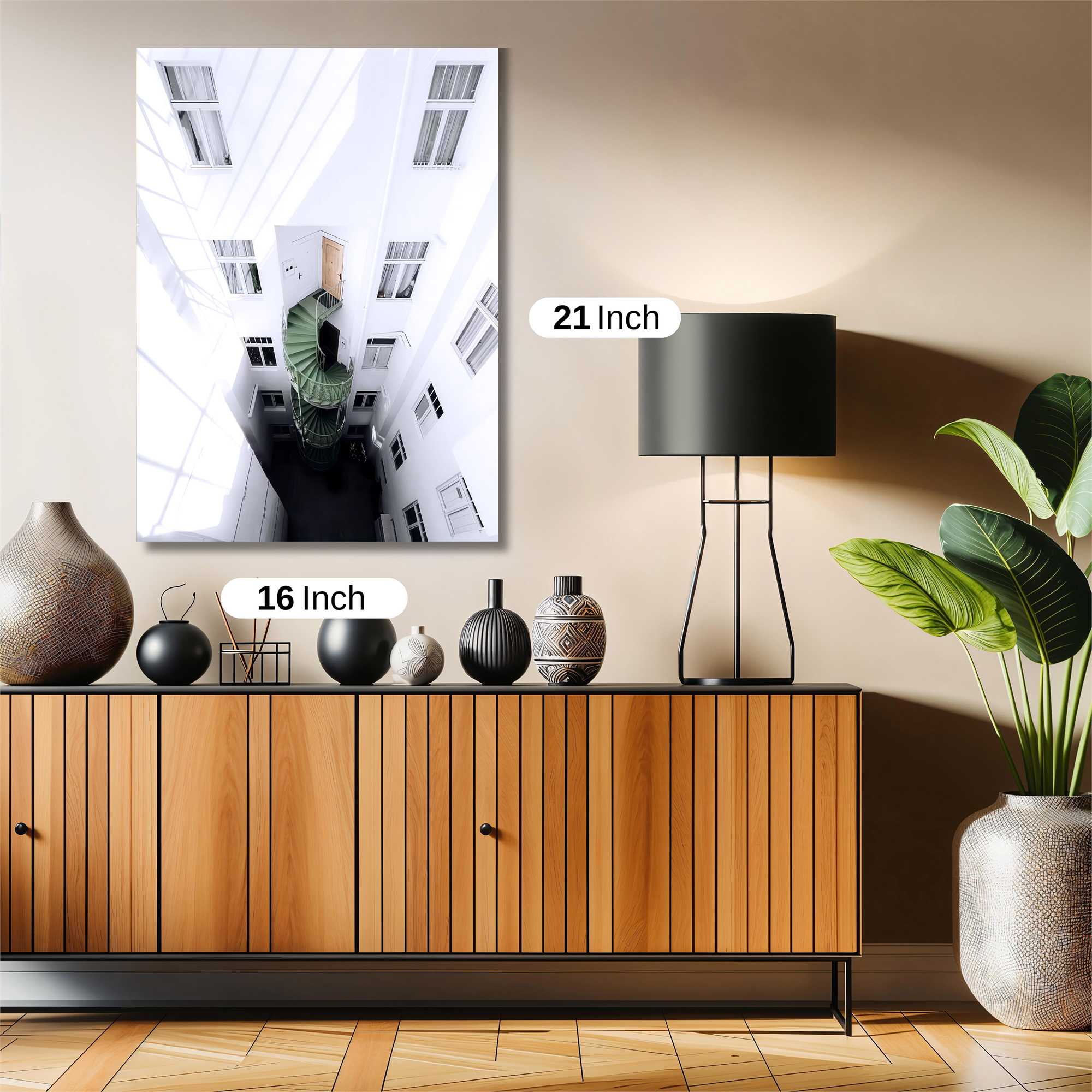 Spiral Serenity Safe Wall Magnetic / M