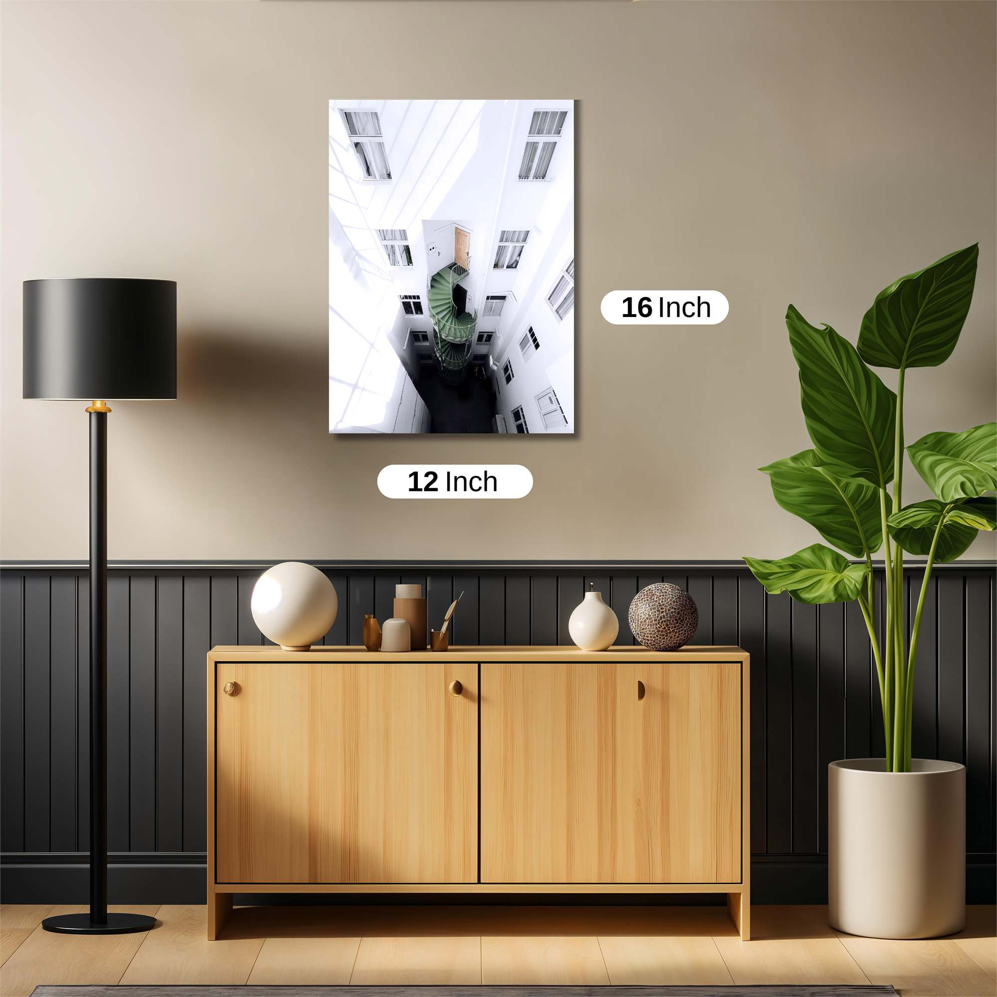 Spiral Serenity Safe Wall Magnetic / M